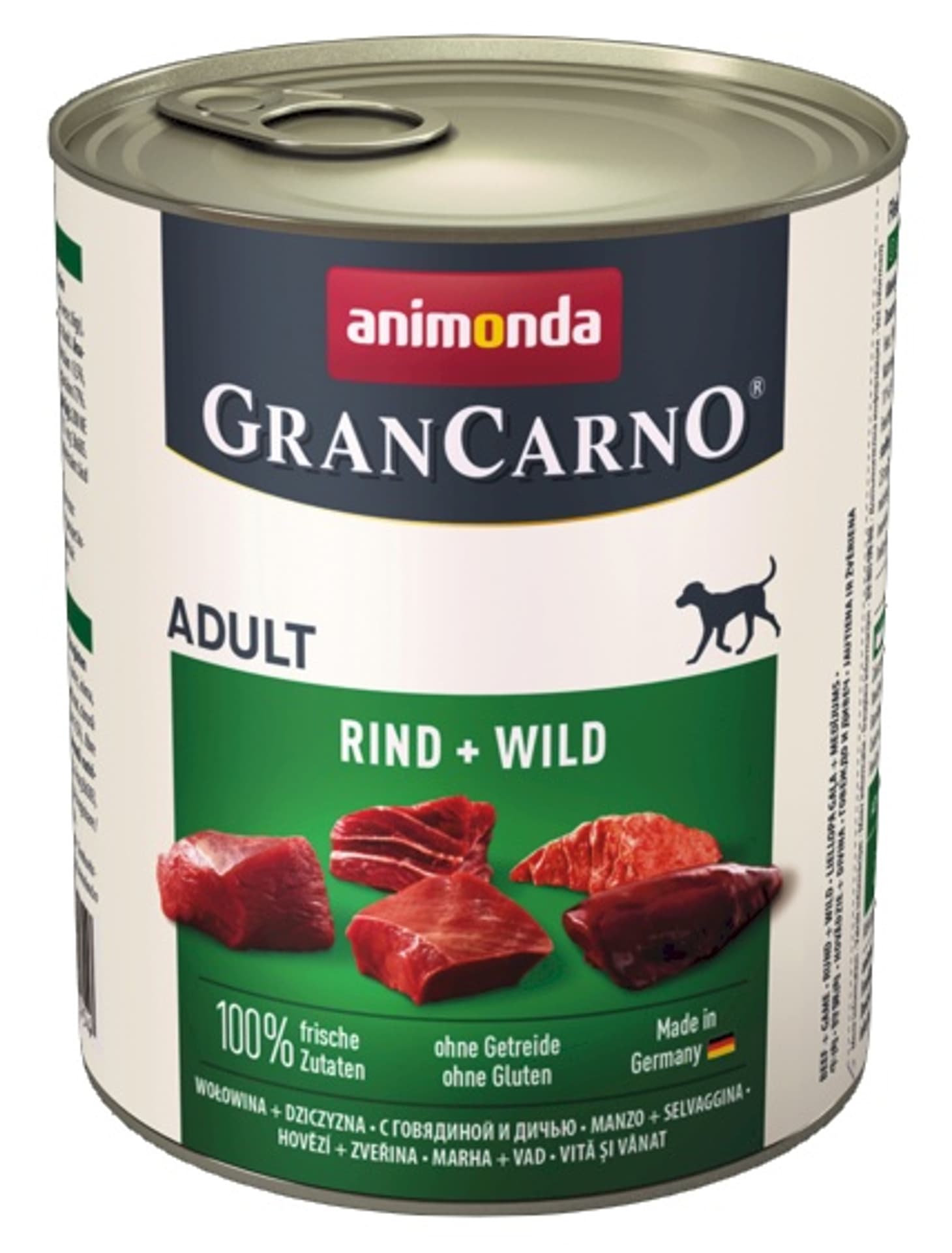 

ANIMONDA GranCarno Orginal Adult puszki wołowina dziczyzna 800 g