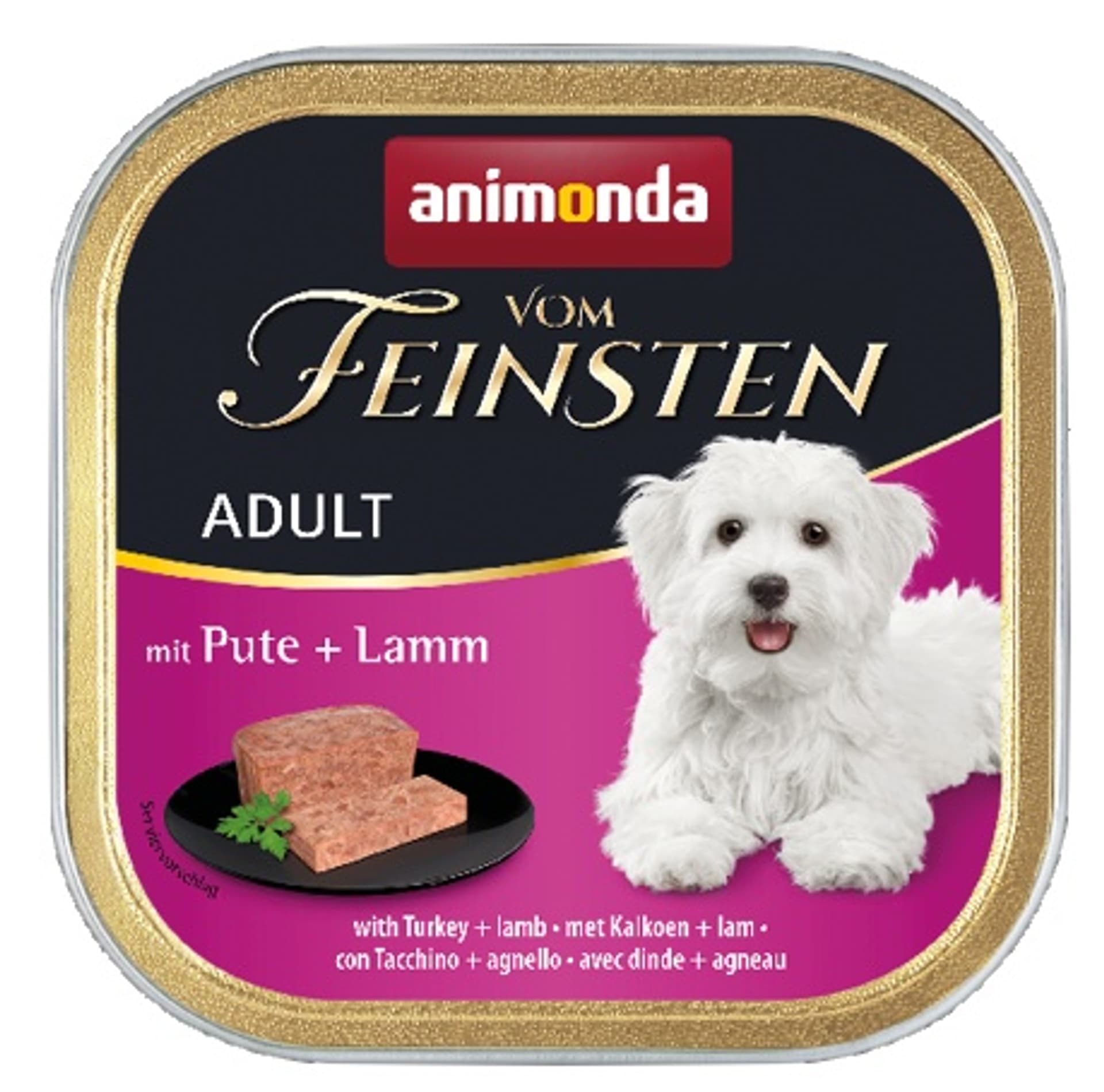 

ANIMONDA Vom Feinsten Classic smak: indyk i jagnięcina 150g