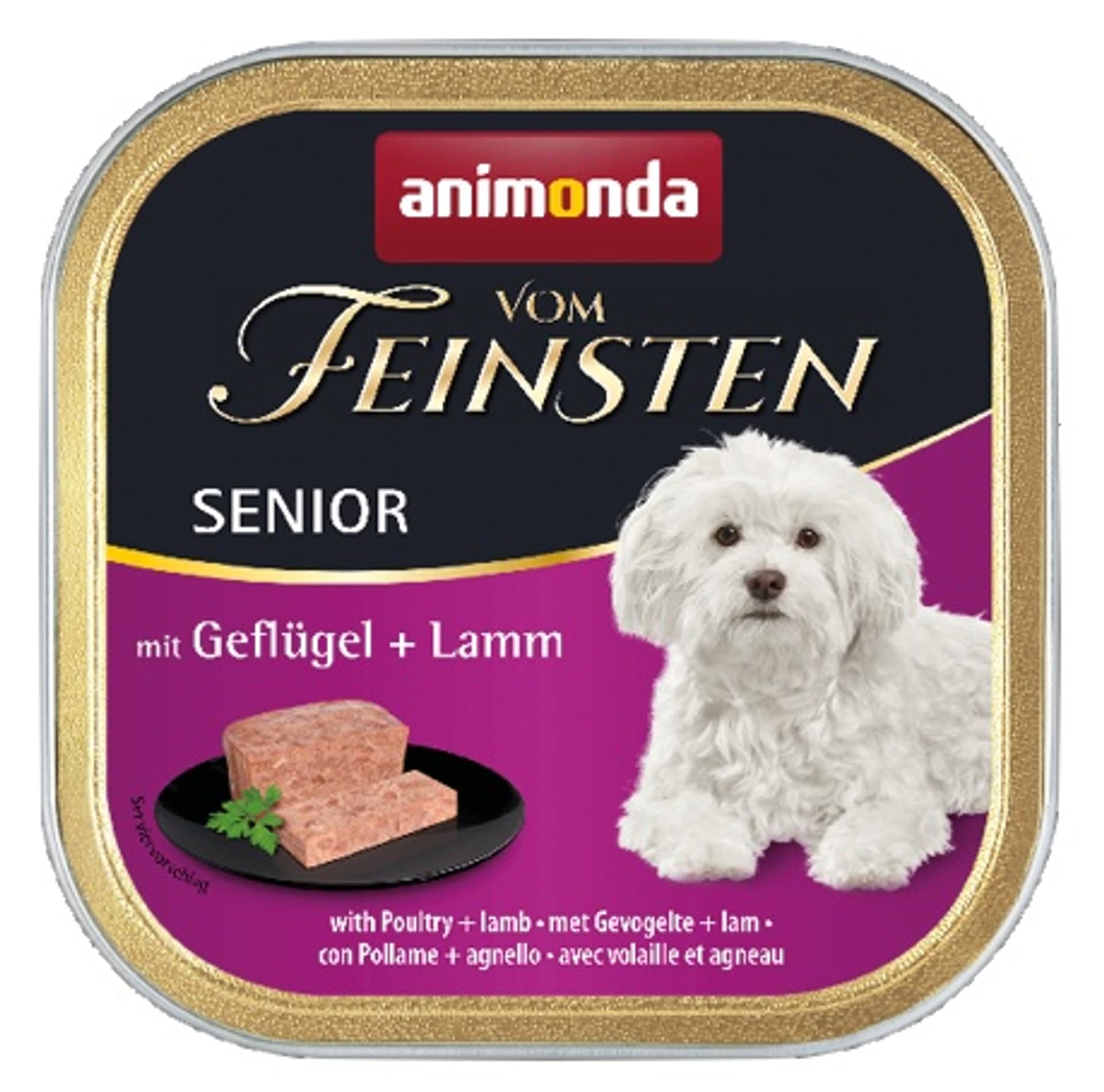 

ANIMONDA Vom Feinsten Senior smak: drób z jagnięciną 150g