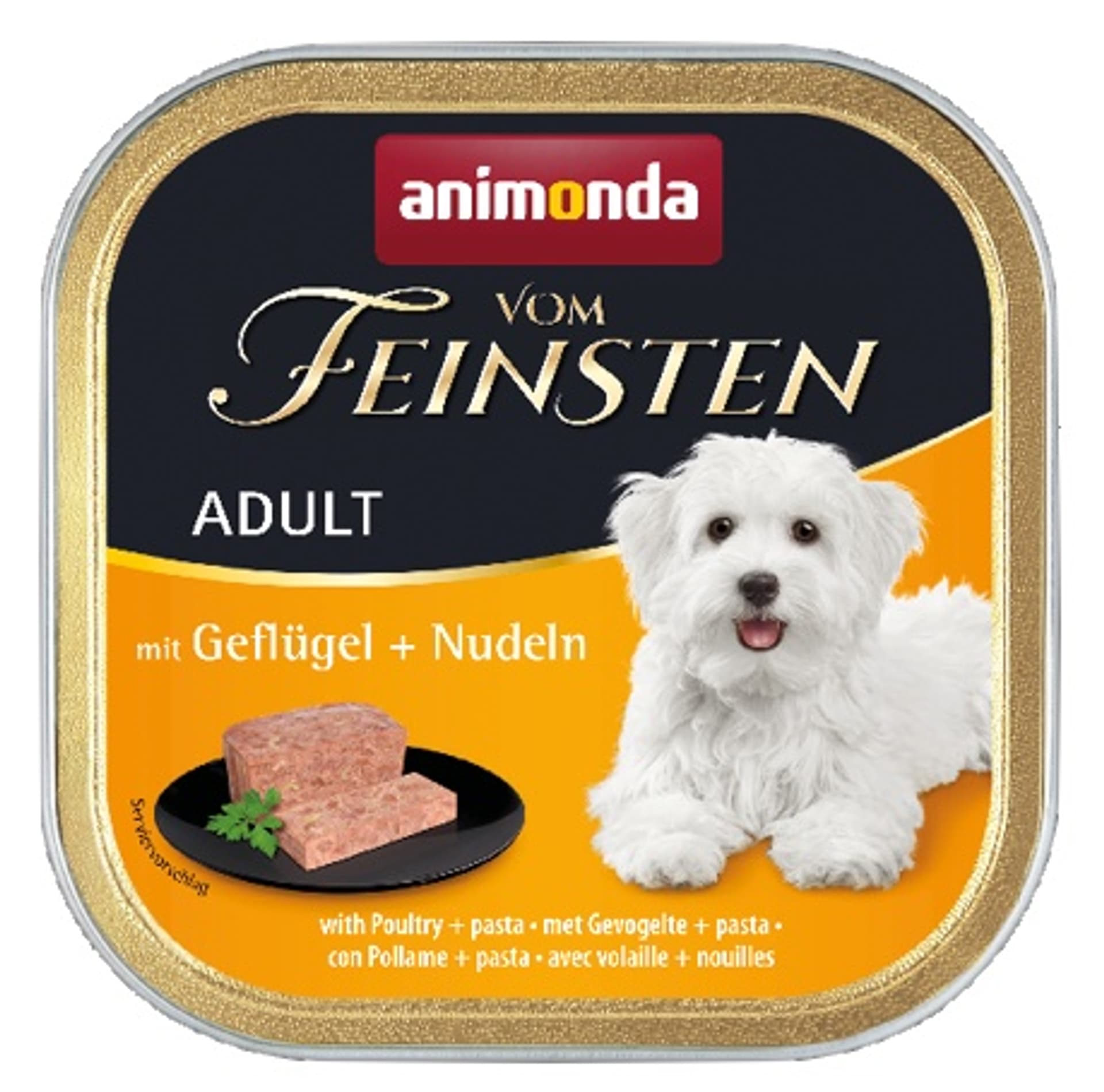 

ANIMONDA Vom Feinsten Classic smak: drób i makaron 150g