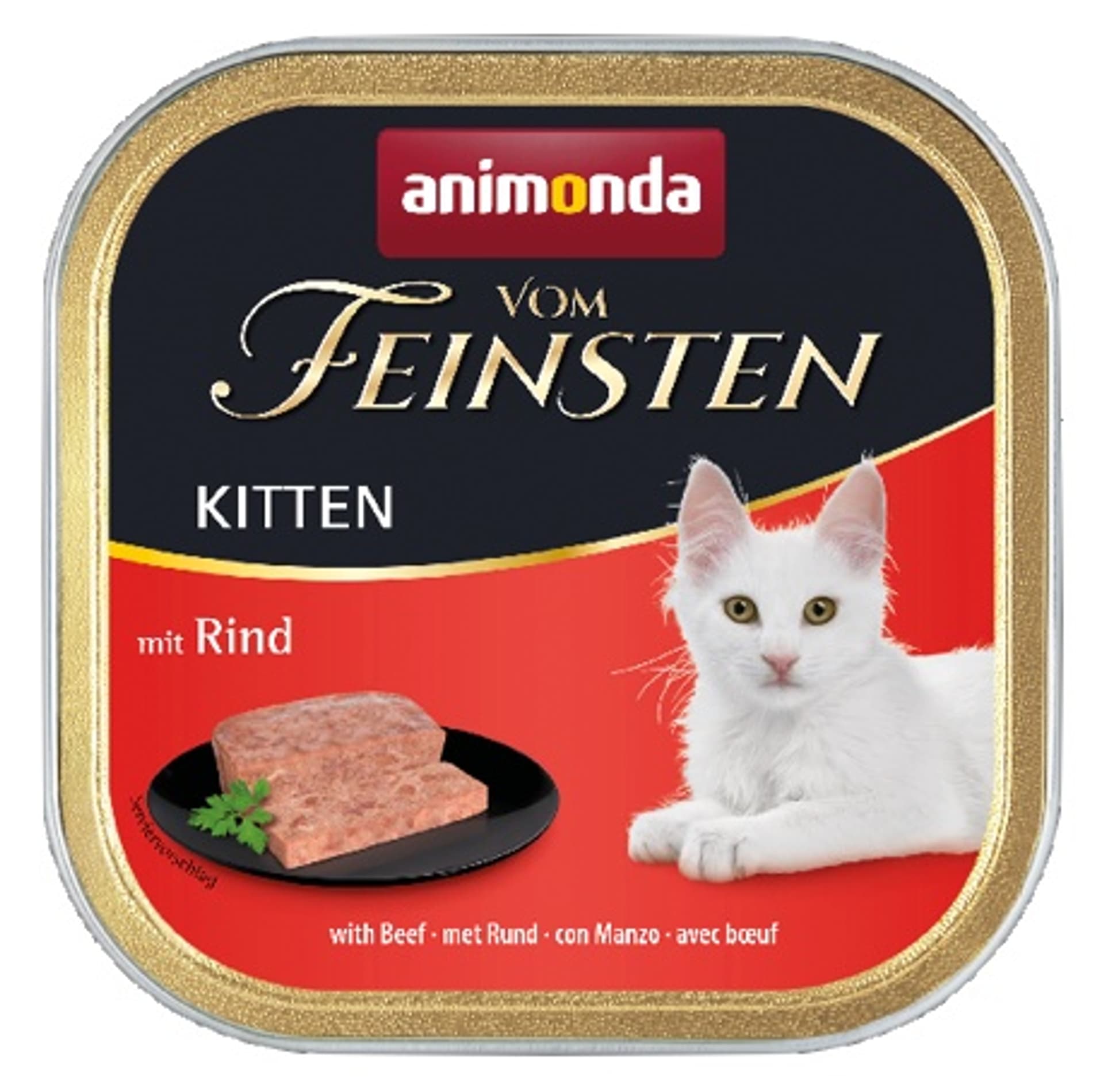 

ANIMONDA Vom Feinsten Kitten smak: wołowina 100g