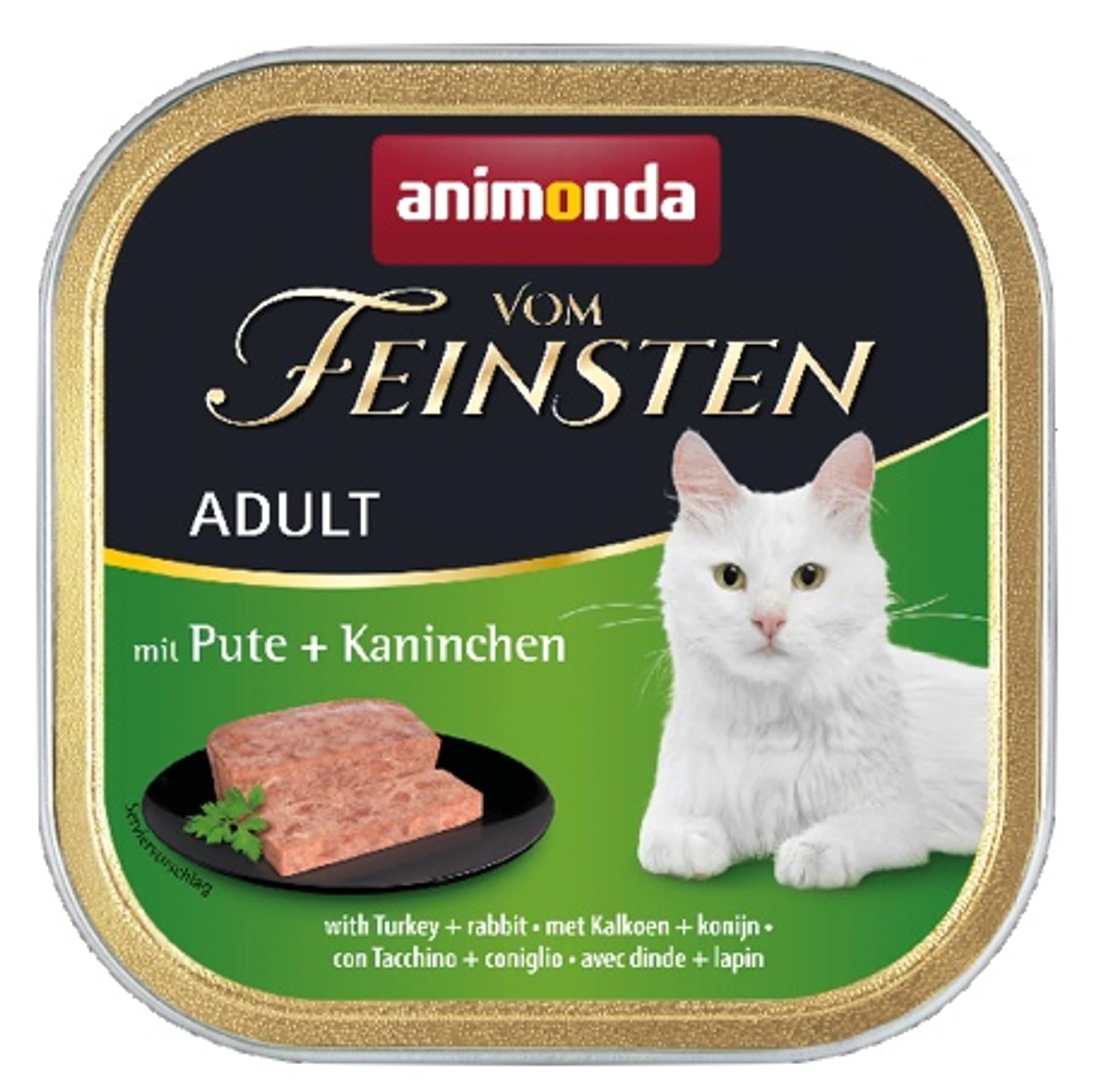 

ANIMONDA Vom Feinsten Classic Cat smak: indyk i królik 100g