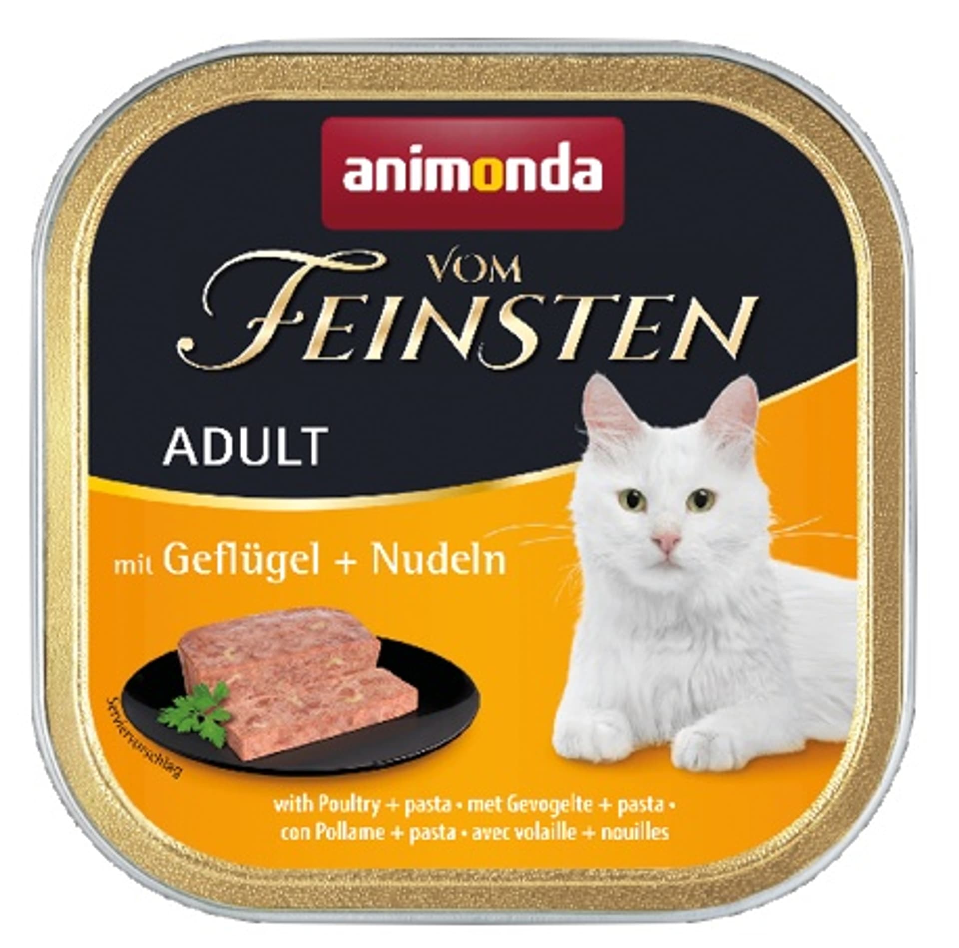 

ANIMONDA Vom Feinsten Menue Cat smak: drób z makaronem 100g