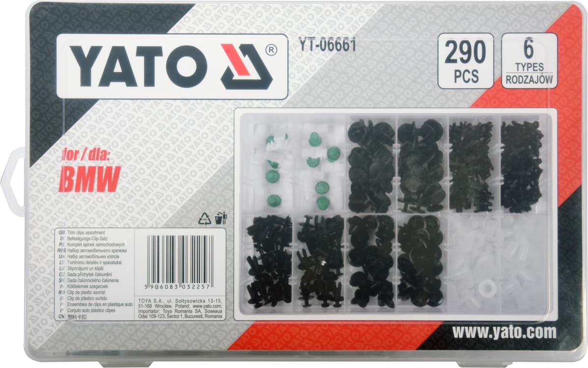 

KOMPLET SPINEK SAMOCHODOWYCH BMW 290SZT