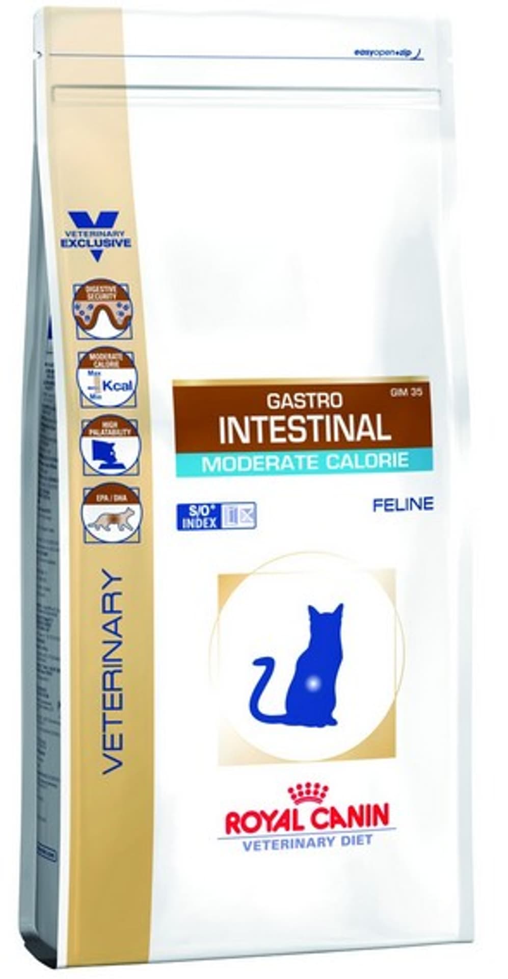 

Royal Canin Veterinary Diet Feline Gastrointestinal Moderate Calorie 400g