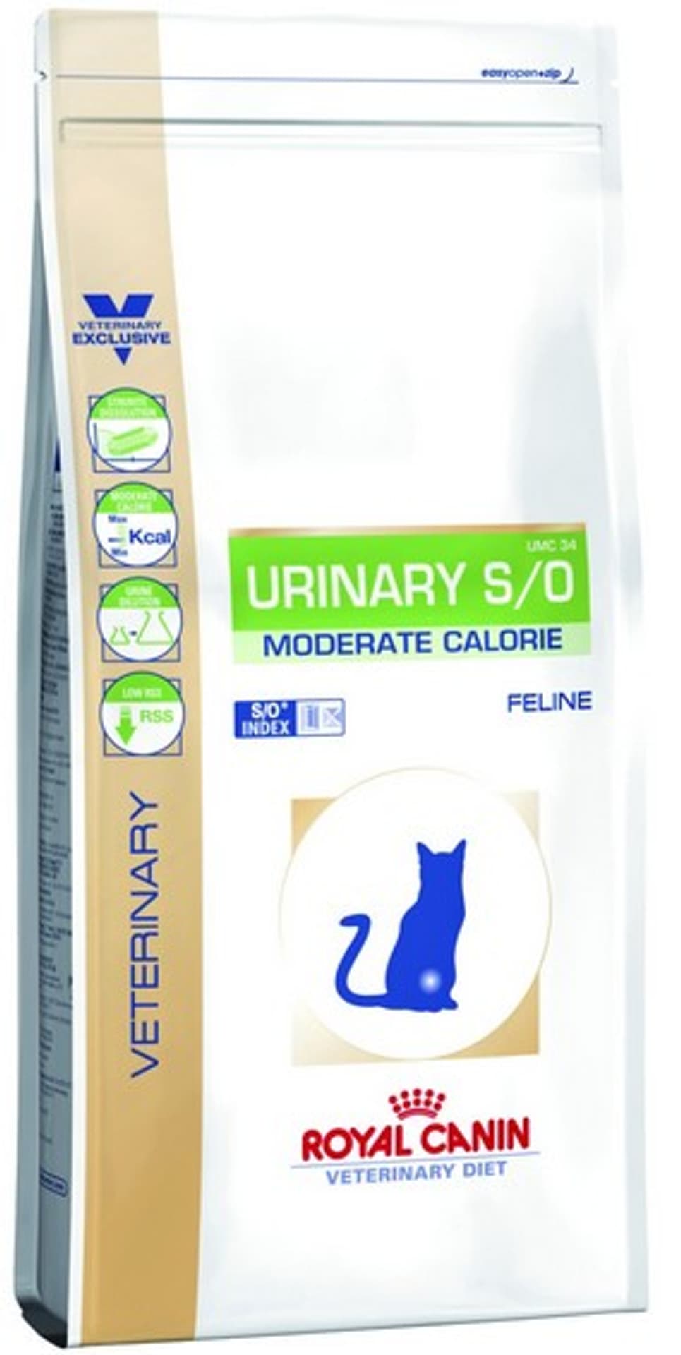 

Royal Canin Veterinary Diet Feline Urinary S/O Moderate Calorie 400g