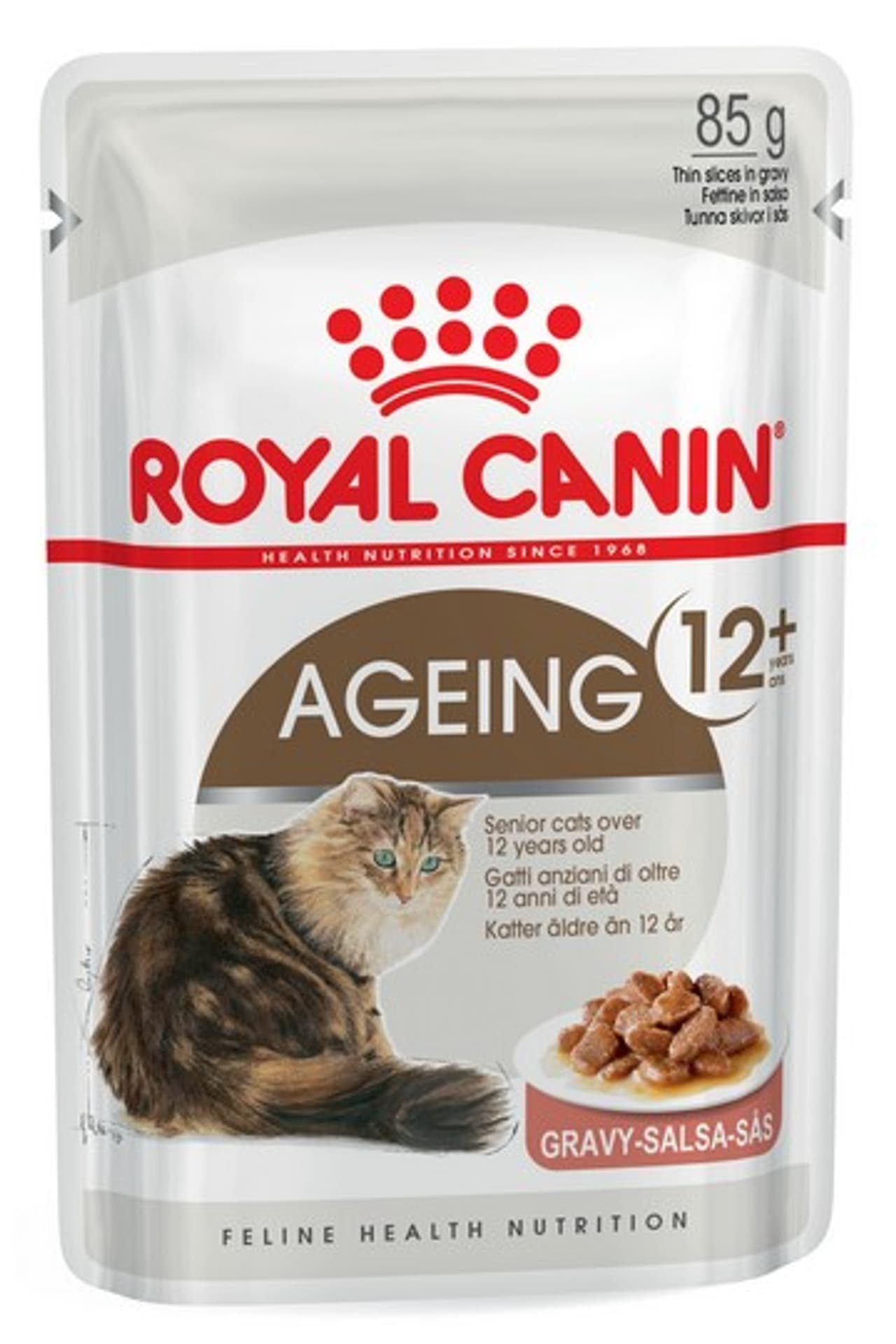

Royal Canin Ageing +12 karma mokra w sosie dla kotów dojrzałych saszetka 85g