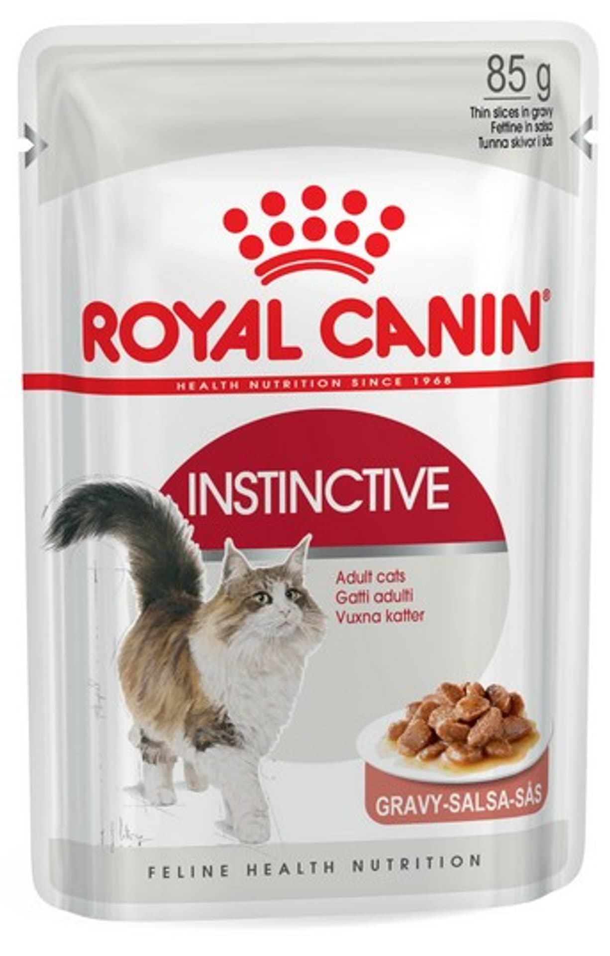 

Royal Canin Instinctive w sosie karma mokra dla kotów dorosłych, wybrednych saszetka 85g