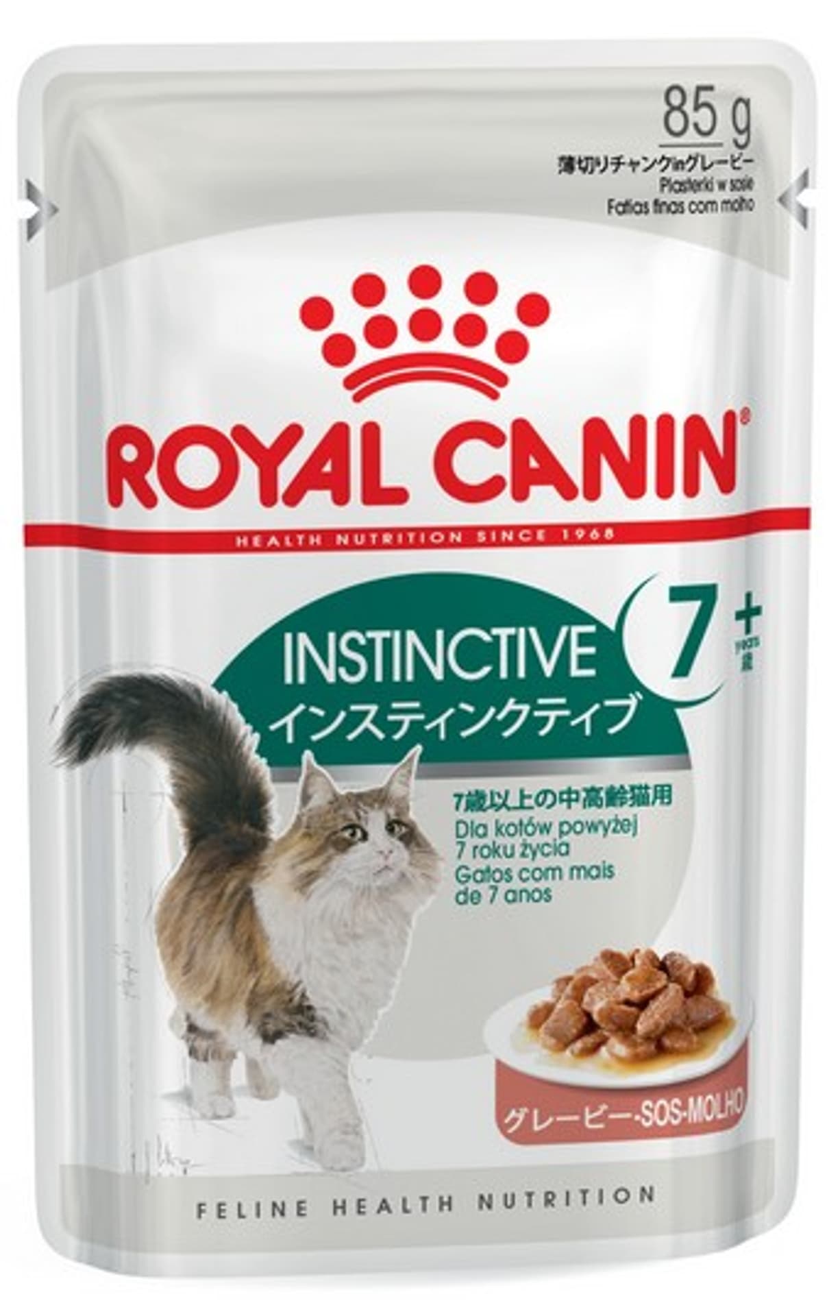 

Royal Canin Instinctive +7 w sosie karma mokra dla kotów starszych, wybrednych saszetka 85g