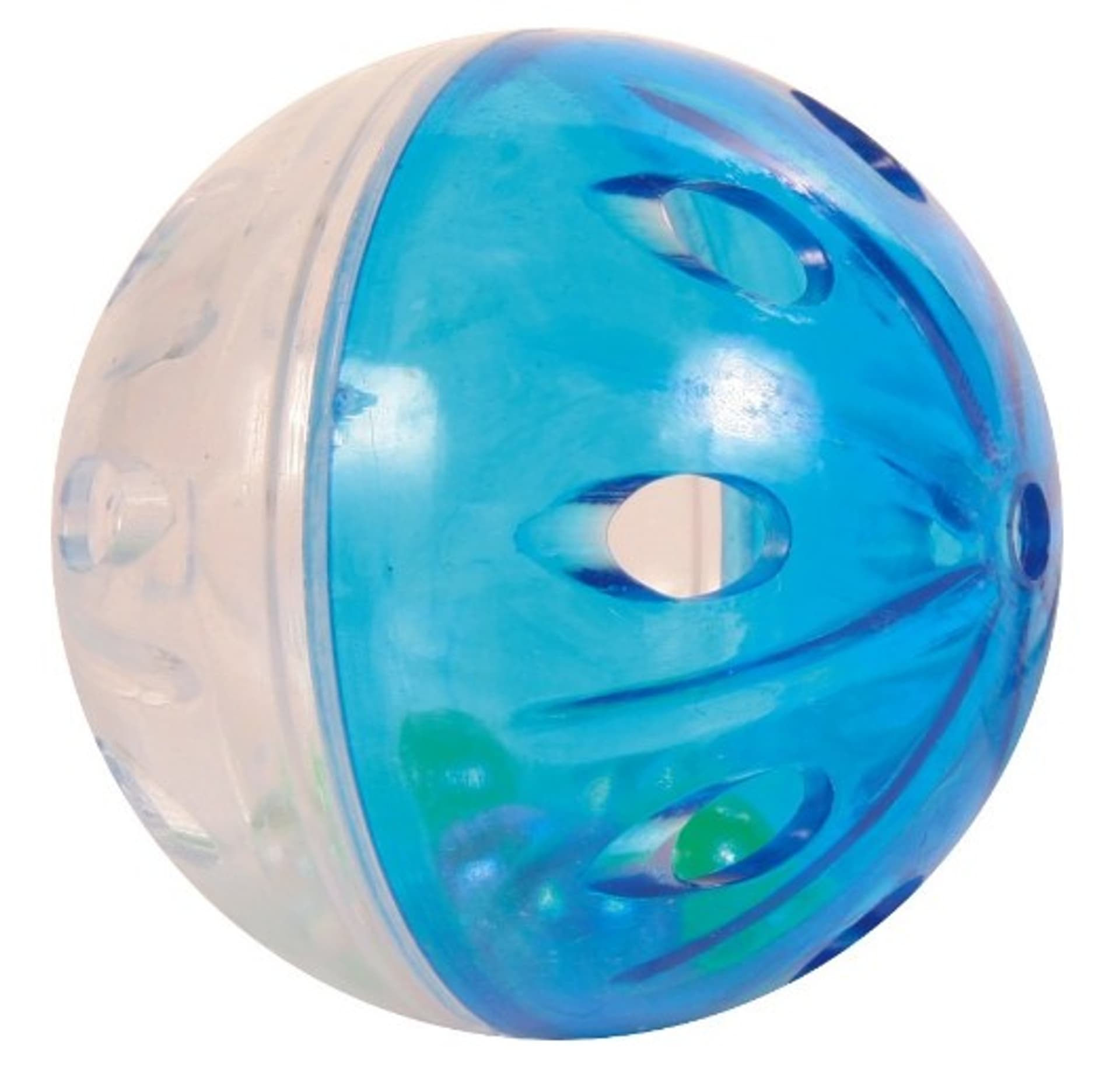 

Trixie Piłki plastikowe przezroczyste z grzechotką 4,5cm 4szt. [TX-4166]