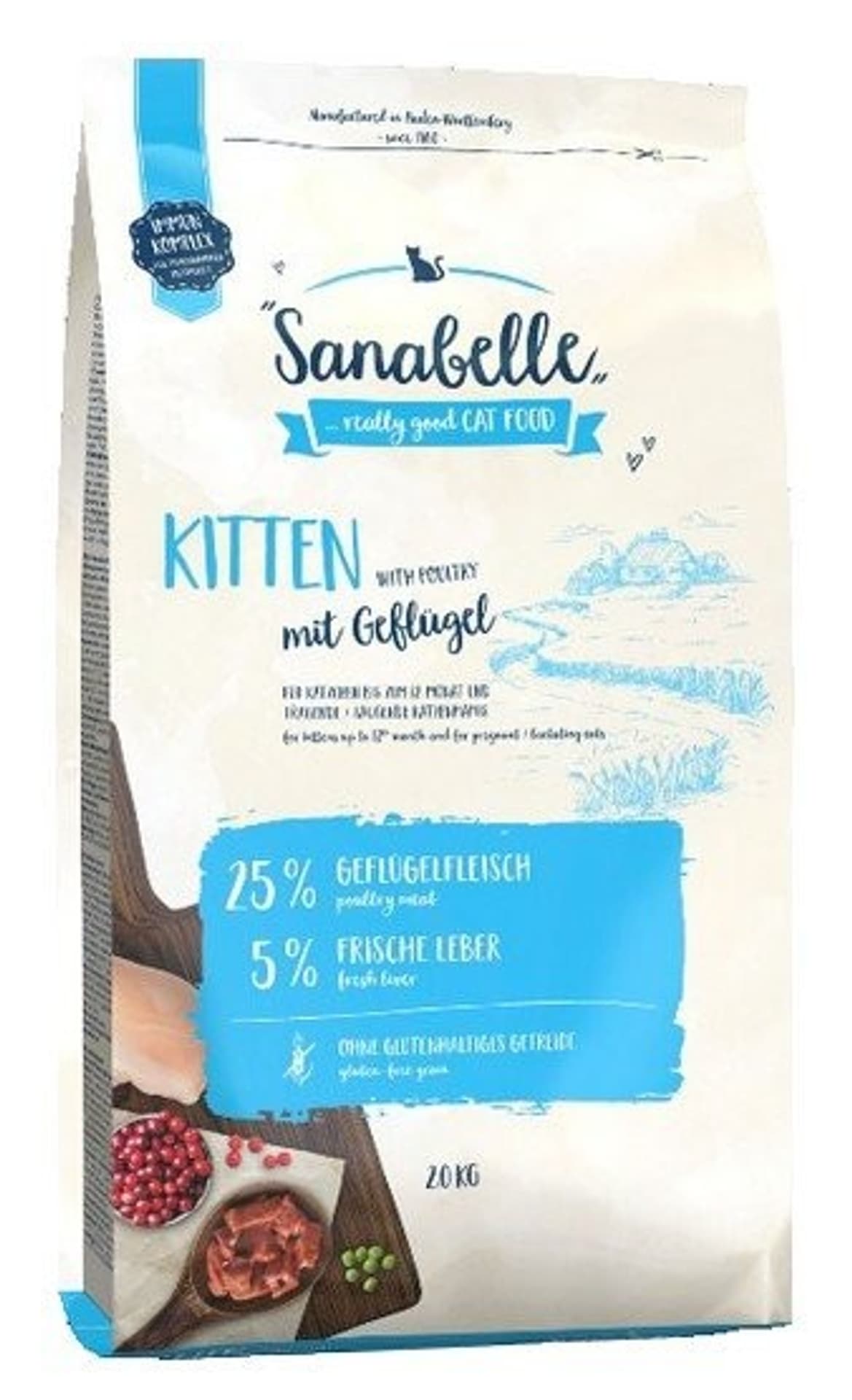 

SANABELLE Kitten Drób [41010] 400g