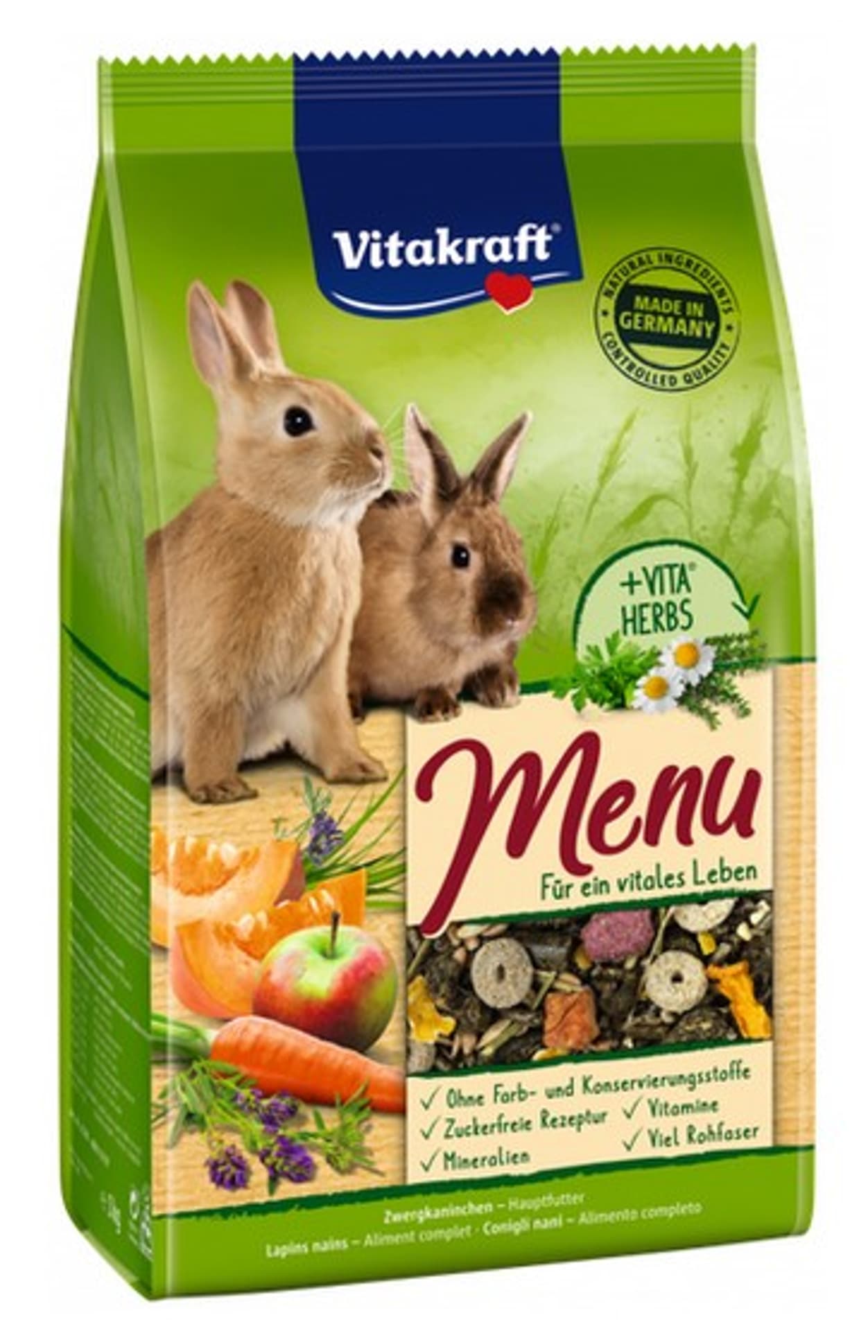 

VITAKRAFT MENU VITAL karma dla królika 500g