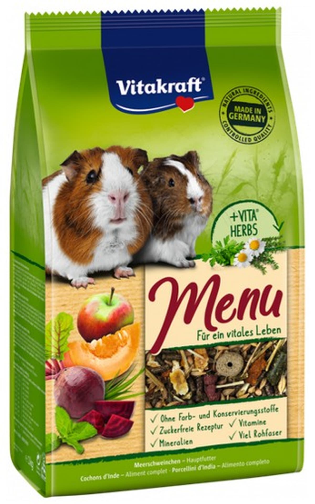 

VITAKRAFT MENU VITAL 1kg karma d/świnki morskiej