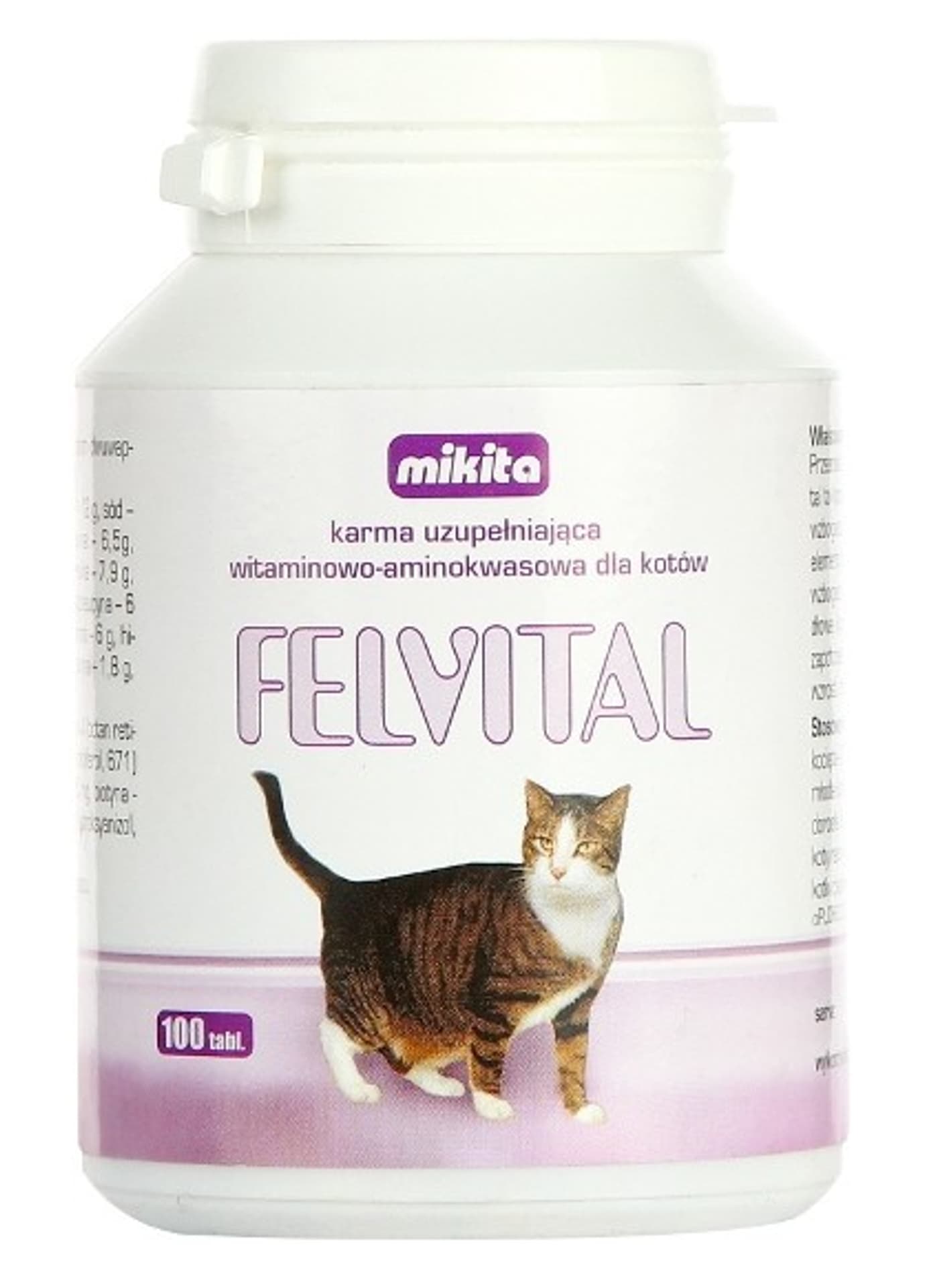 

Mikita Felvital 100 tabletek - preparat witaminowo-aminokwasowy