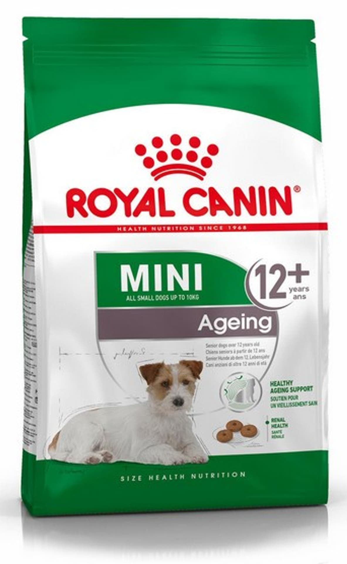 

Royal Canin Mini Ageing 12+ karma sucha dla psów dojrzałych po 12 roku życia, ras małych 800g