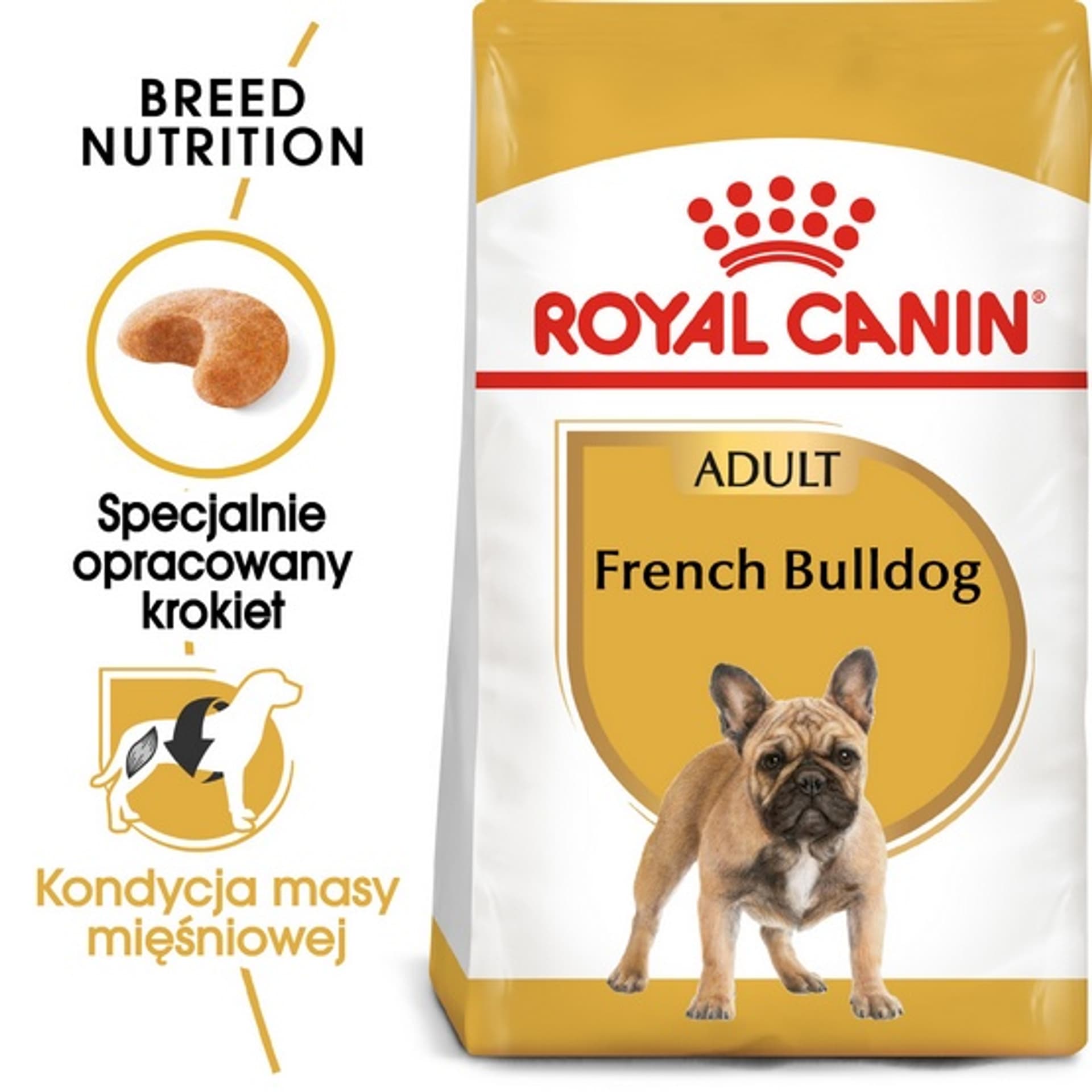 

Royal Canin BHN French Bulldog Adult - sucha karma dla psa dorosłego - 3kg