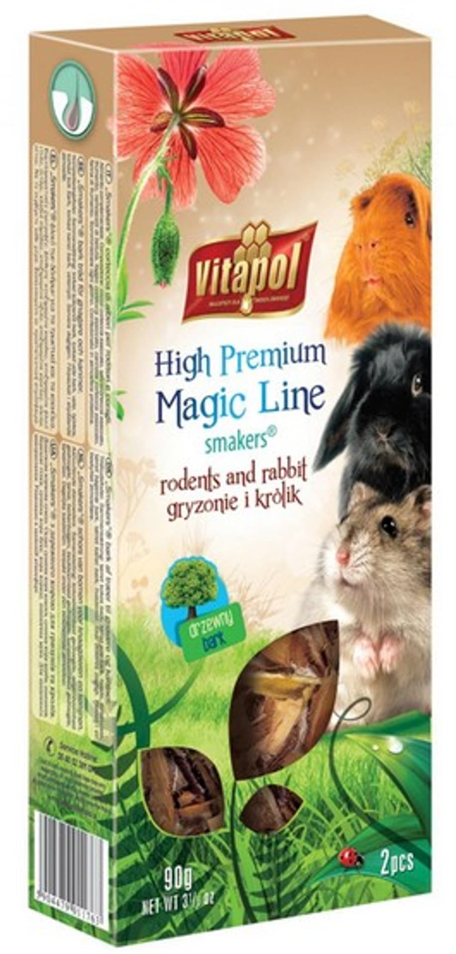 

Vitapol Smakers dla chomika - drzewny Magic Line 2szt [1176]