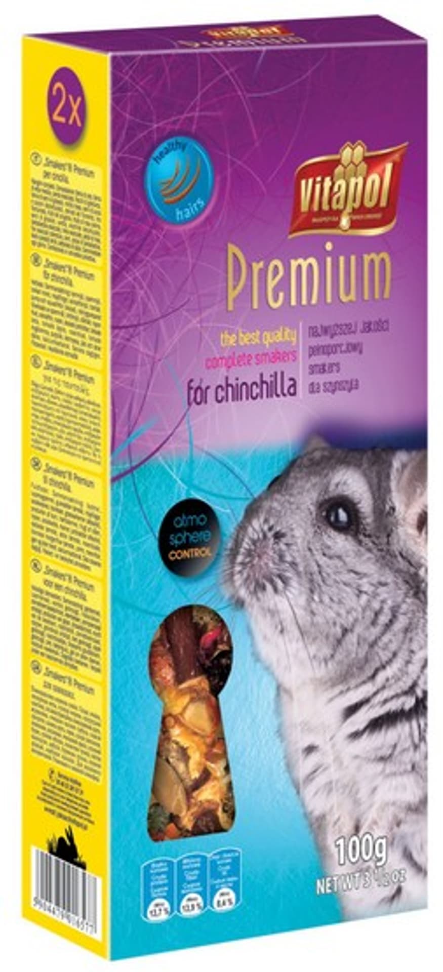 

Vitapol Smakers Premium dla szynszyli 2szt [1657]