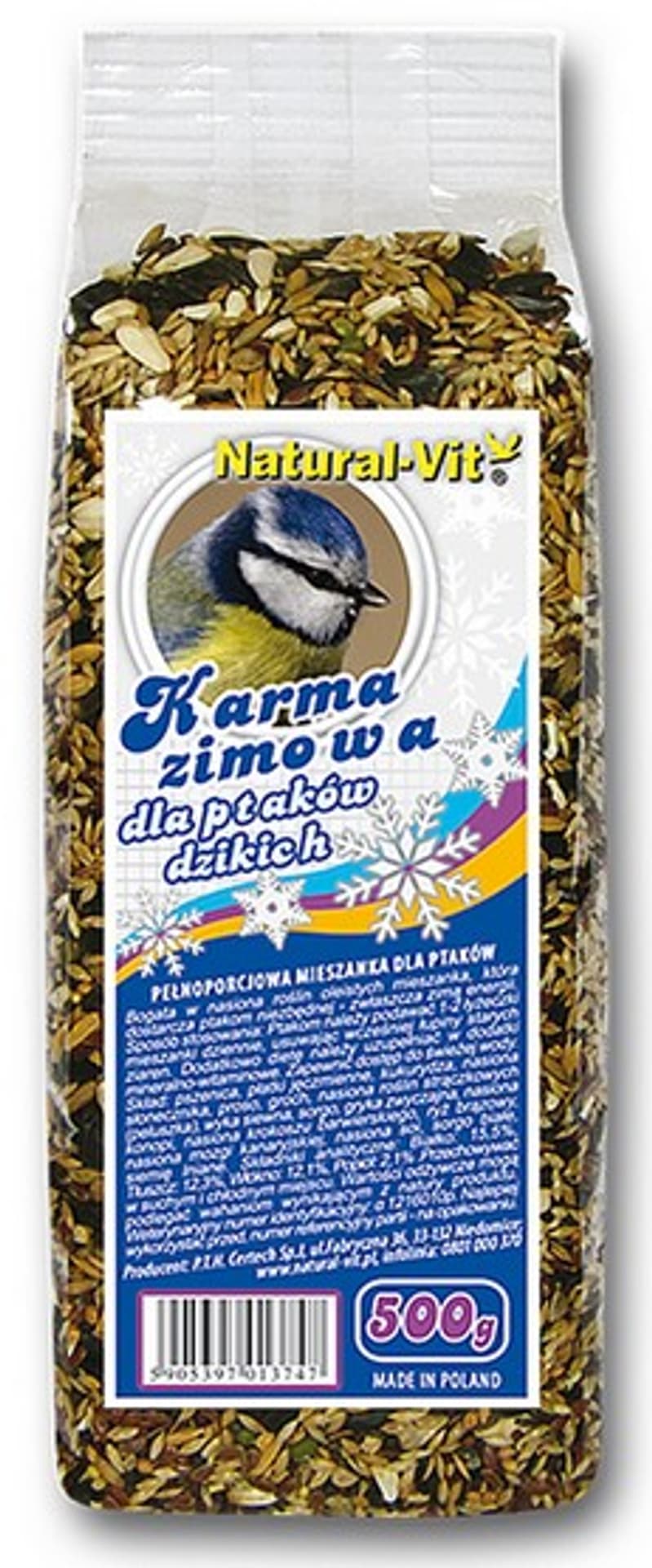 

Certech Karma zimowa dla dzikich ptaków 500g