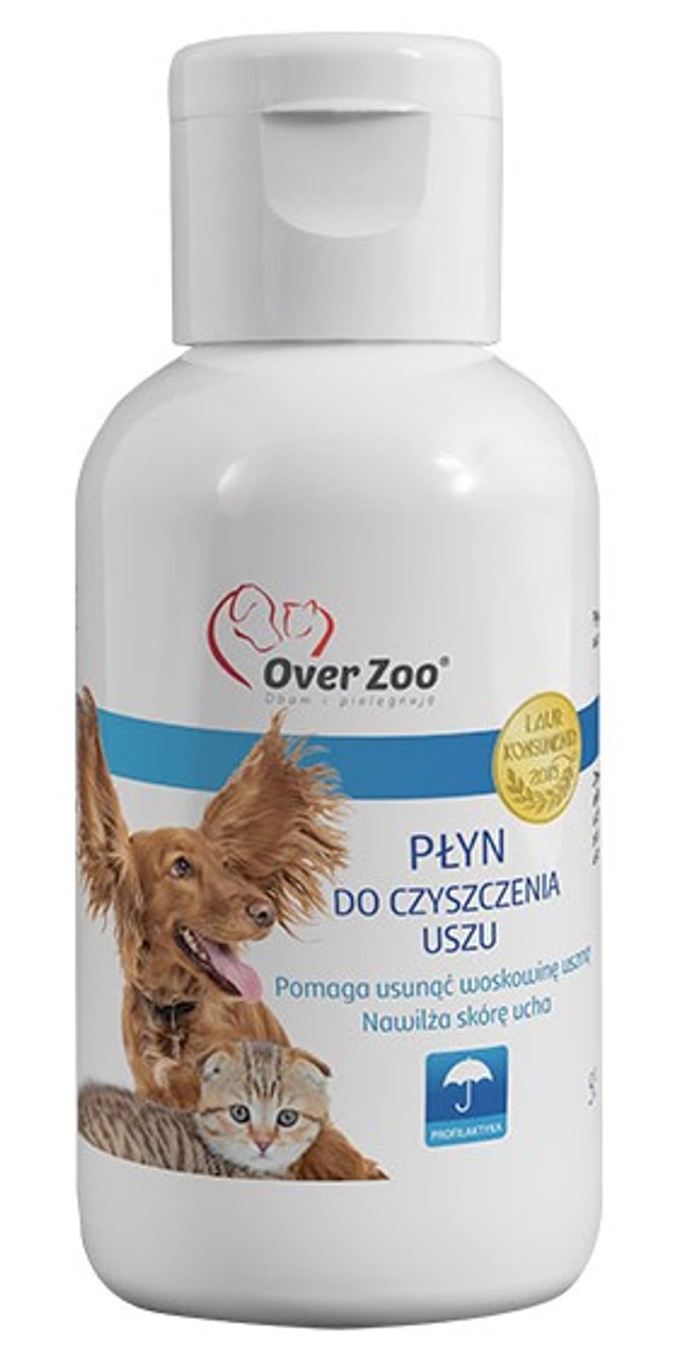 

OVERZOO PŁYN DO PŁUK. USZU 50 ml