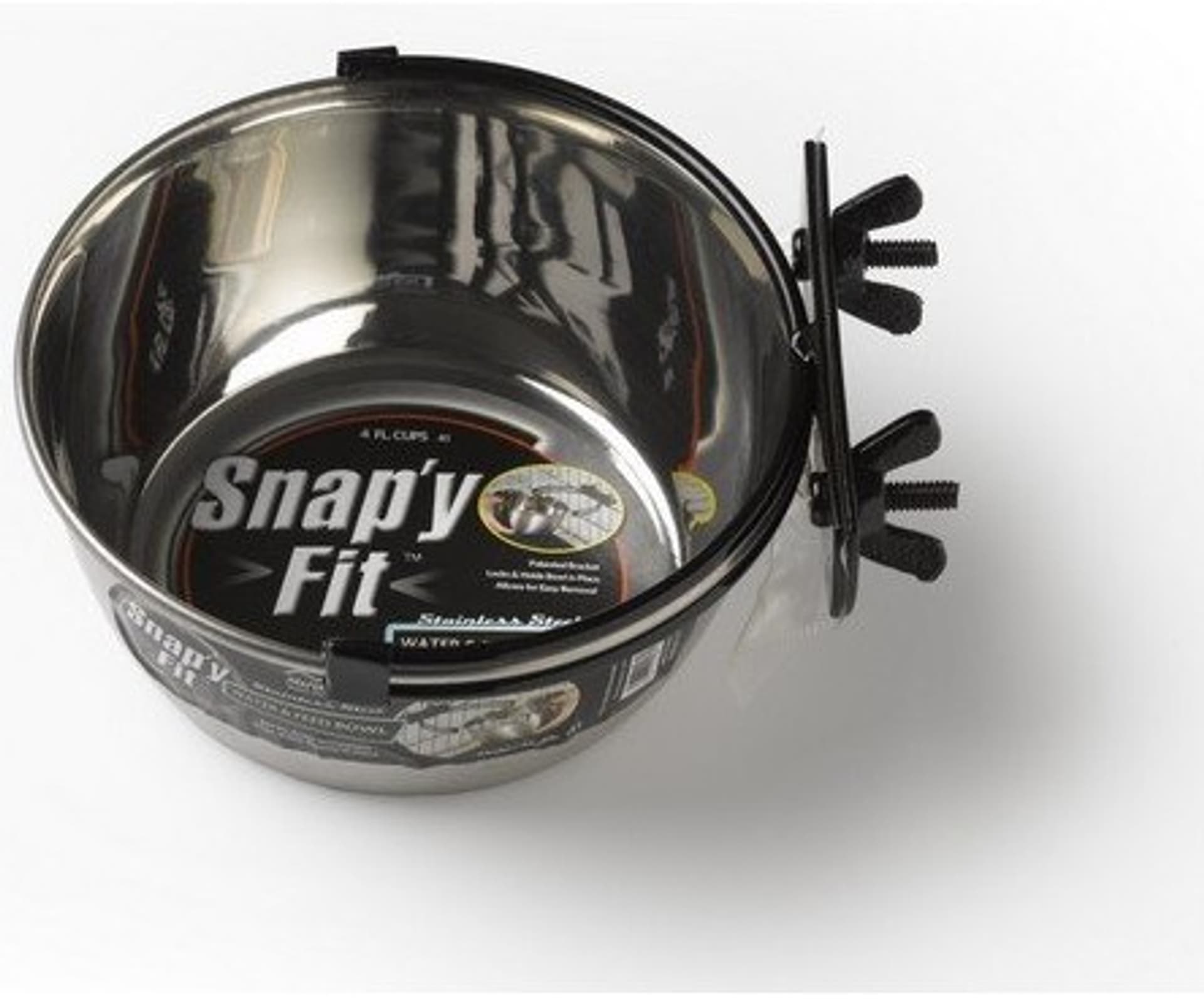 

MidWest Snap'y Fit Miska stalowa do klatki 900ml [SF41]