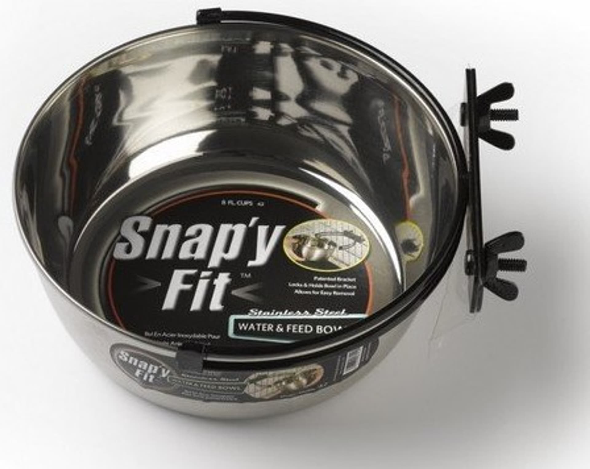 

MidWest Snap'y Fit Miska stalowa do klatki 2000ml [SF42]