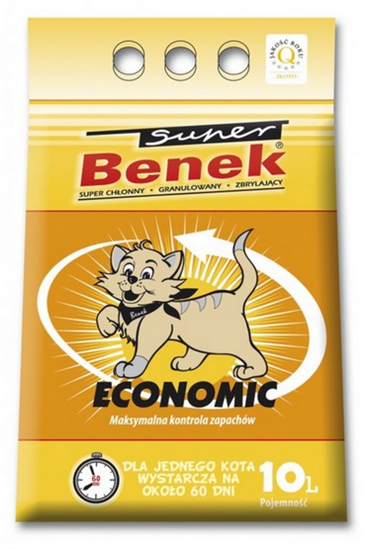 

CERTECH Super Benek Economic - żwirek dla kota zbrylający 10l