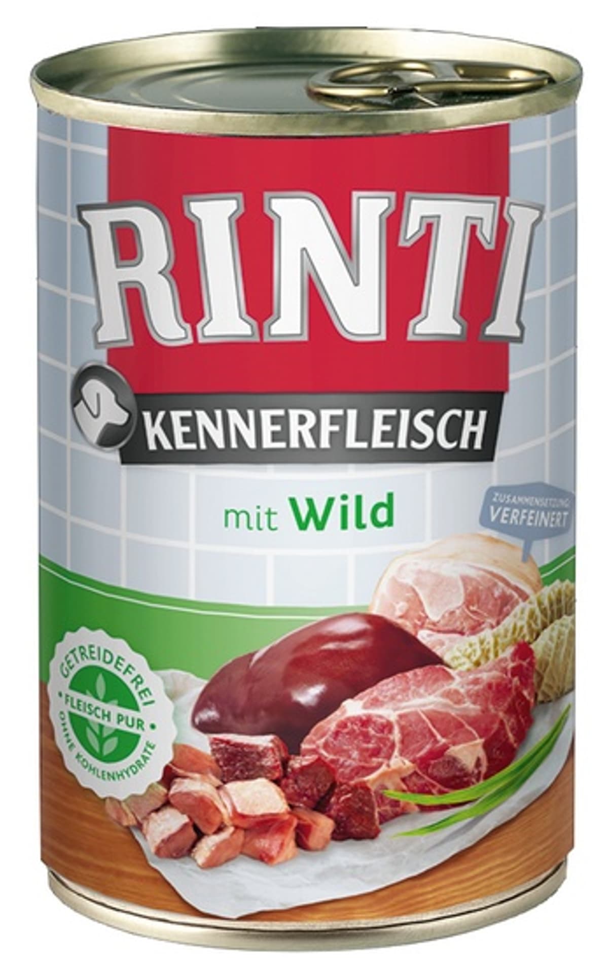 

Rinti Kennerfleisch Wild pies - dziczyzna puszka 400g