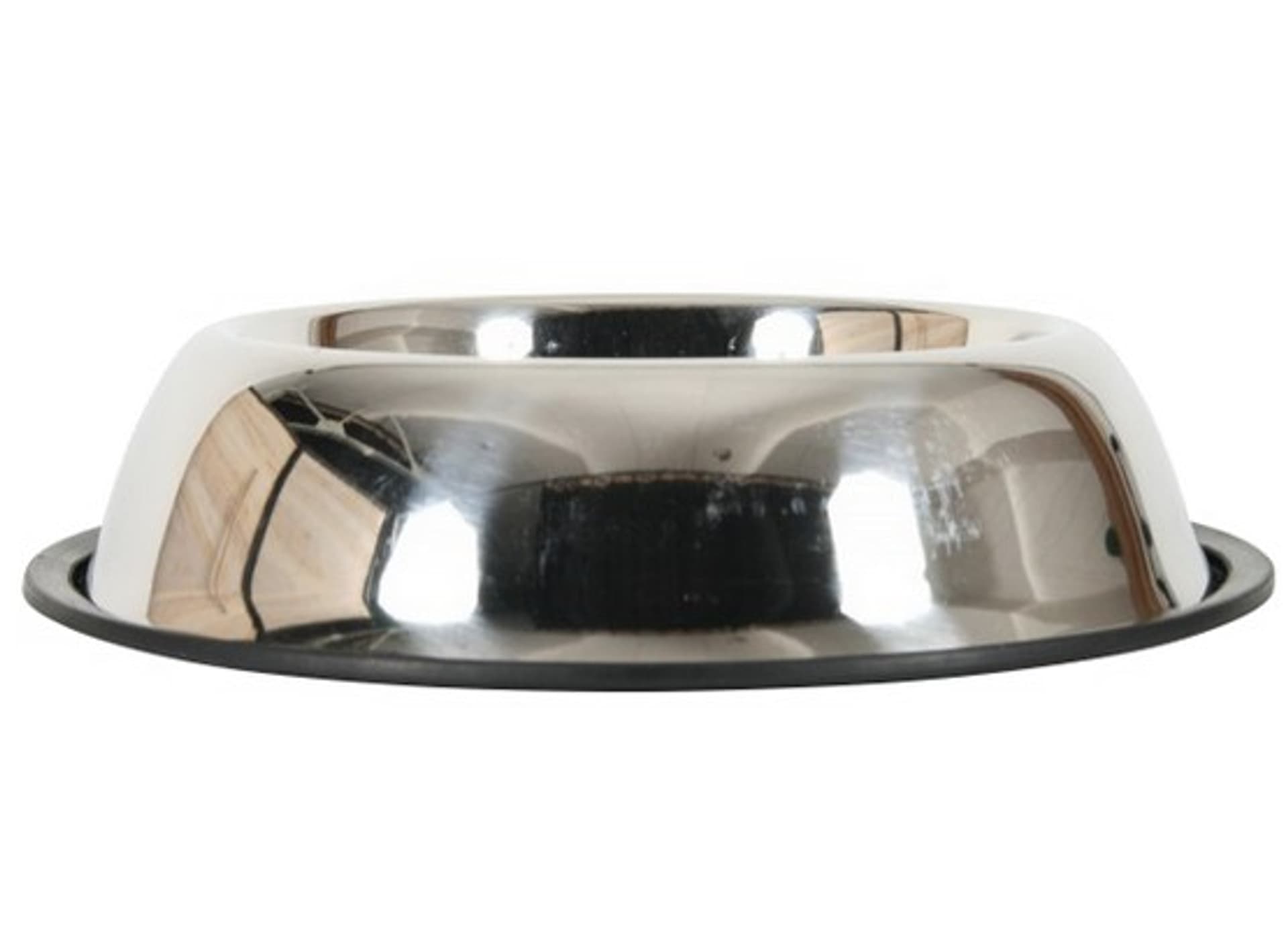 

Zolux Miska Inox na gumie 30cm 1,8L [475489]