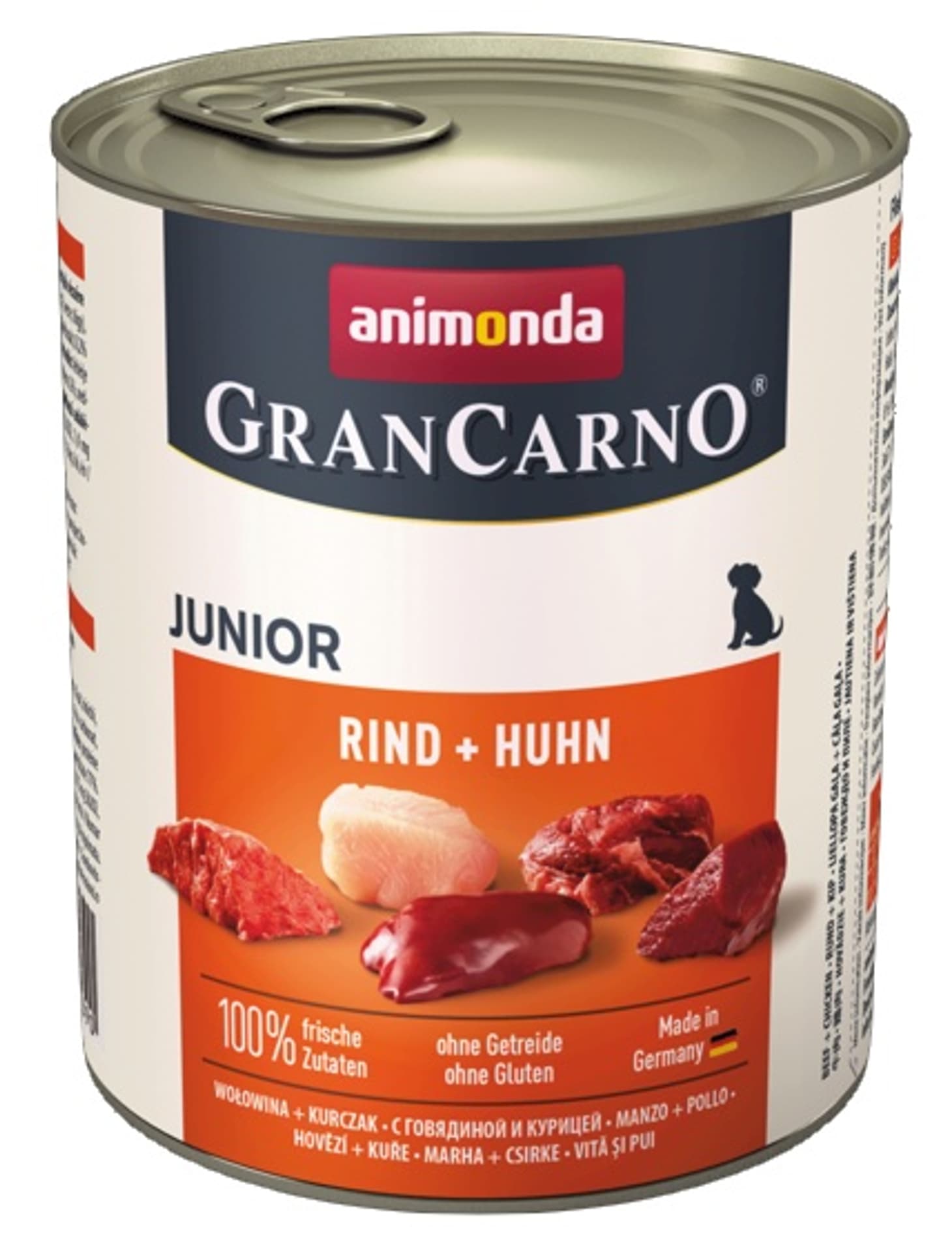 

ANIMONDA GranCarno Orginal Junior puszki wołowina kurczak 800 g