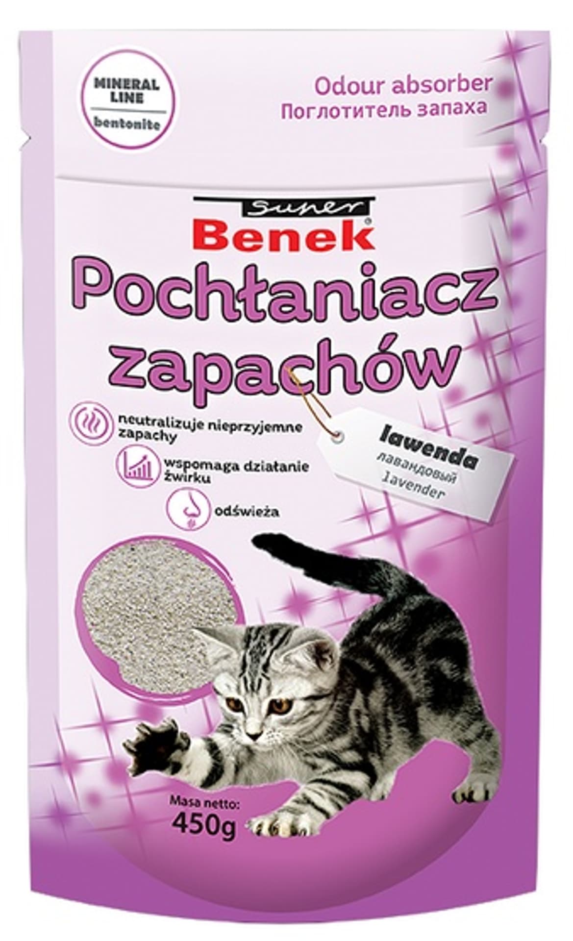 

CERTECH Pochłaniacz zapachu Super Benek Lawenda