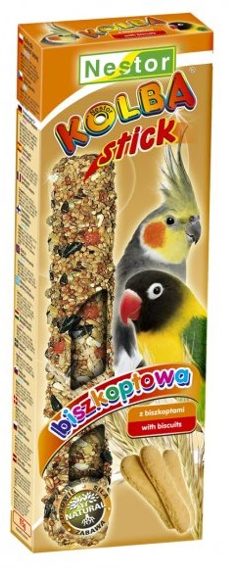 

NESTOR KOLBA PAPUGA ŚREDNIA BISZKOPT 115g