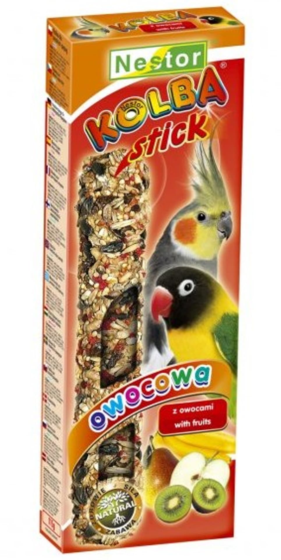 

NESTOR KOLBA PAPUGA ŚREDNIA OWOCOWA 115g