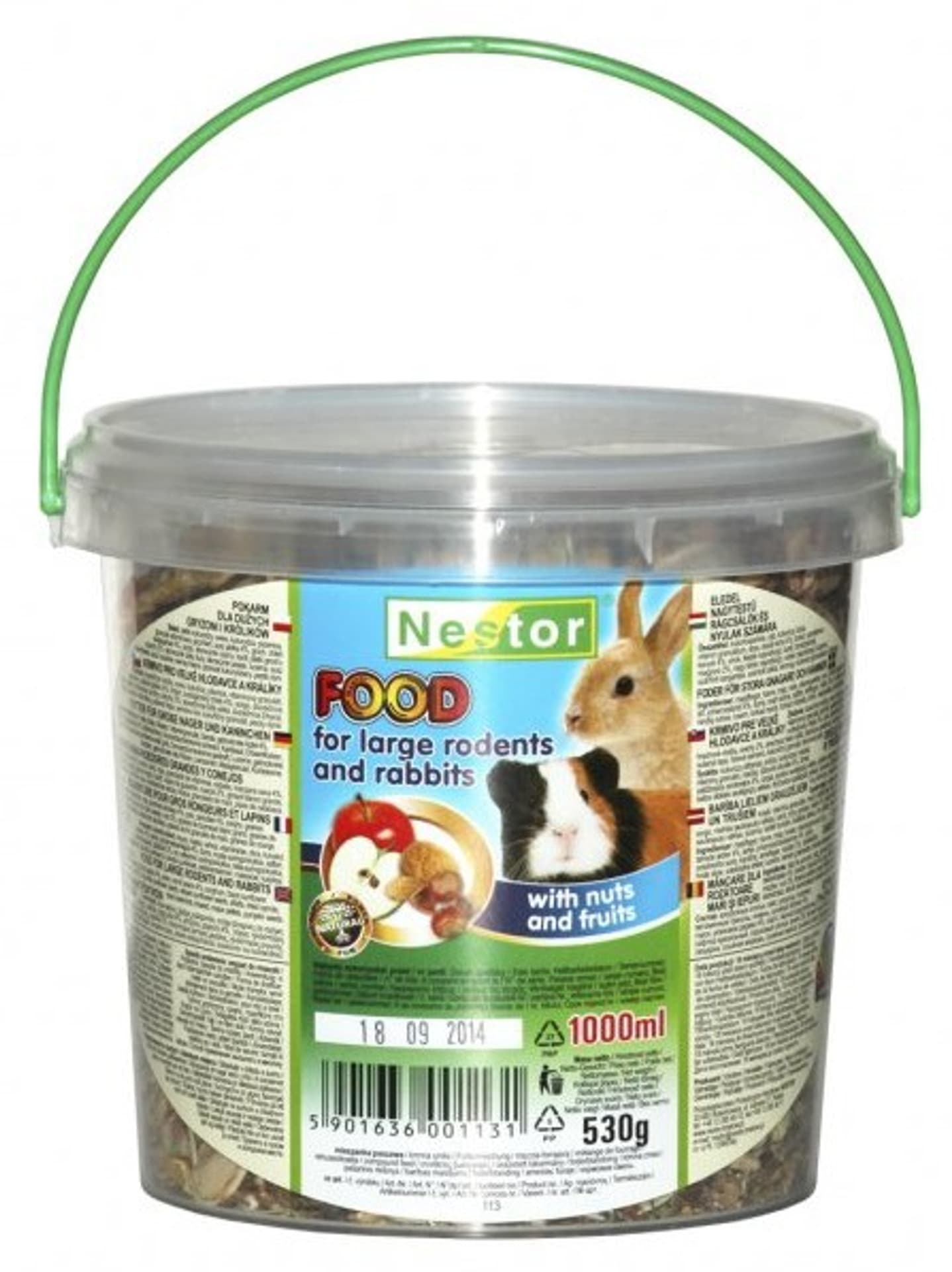 

NESTOR POKARM 1000ML GRYZOŃ DUŻY ORZECHOWO-OWOCOWY 530g