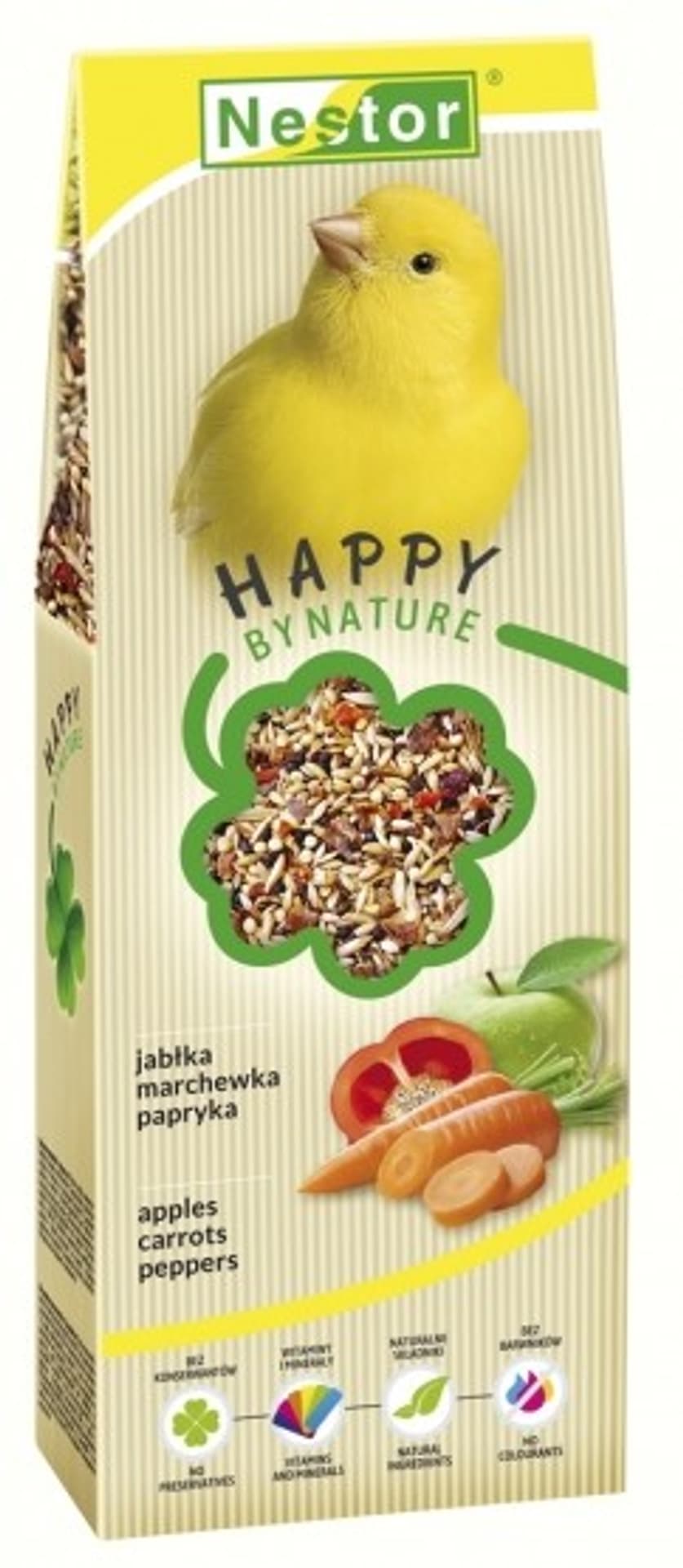 

NESTOR POKARM 700ML KANAREK PAPRYKA OWOCE MARCHEWKA 430g