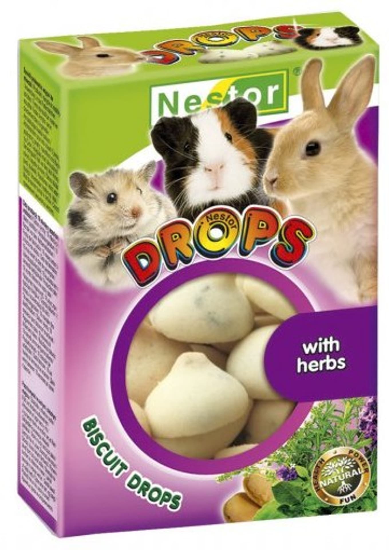 

NESTOR DROPSY DLA GRYZONI ZIOLOWE 35g