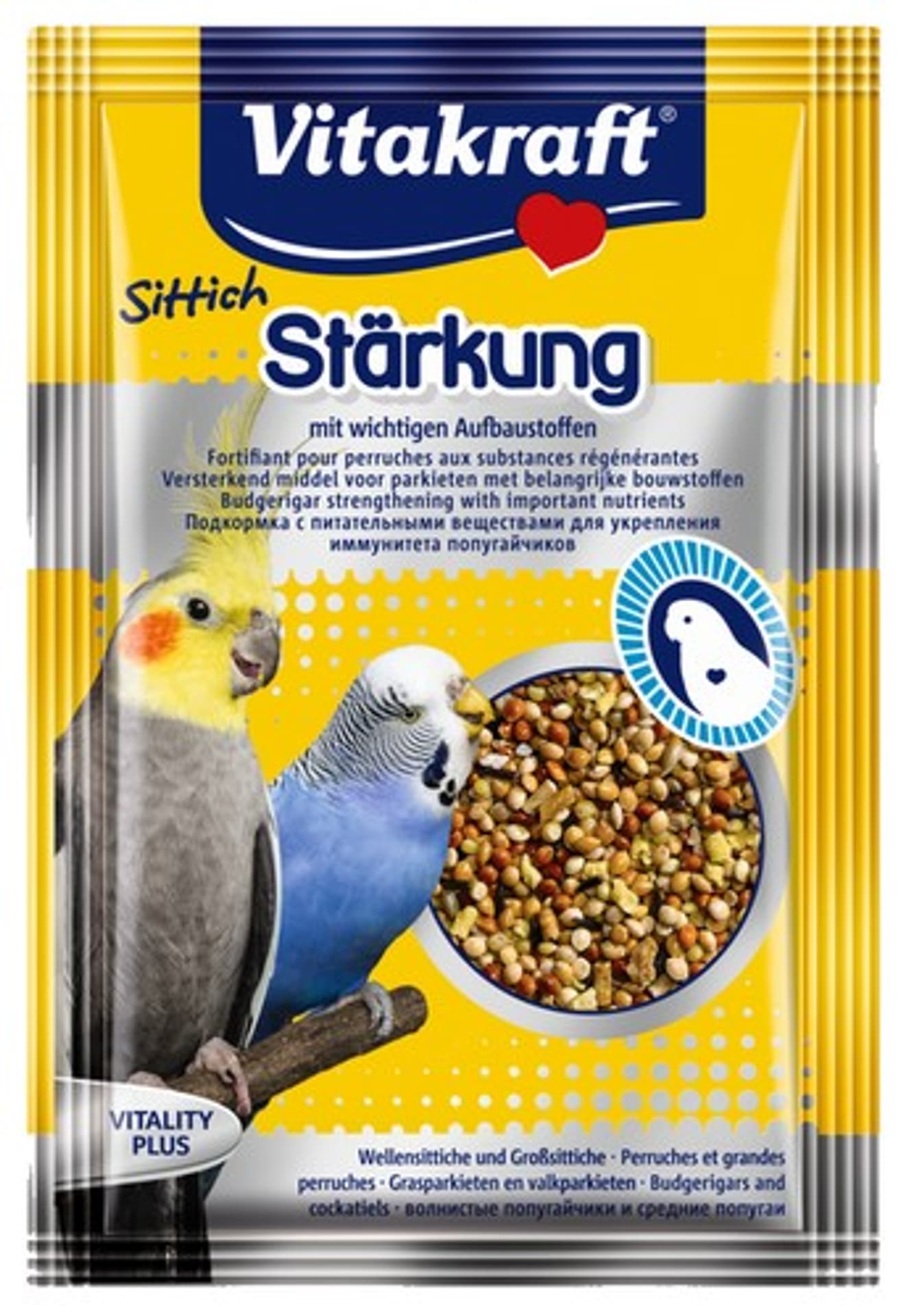 

Vitakraft Sittich Starkung 30g - z biotyną na pierzenie