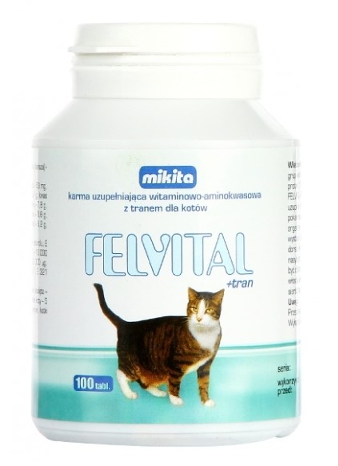 

Mikita Felvital + Tran 100 tabletek