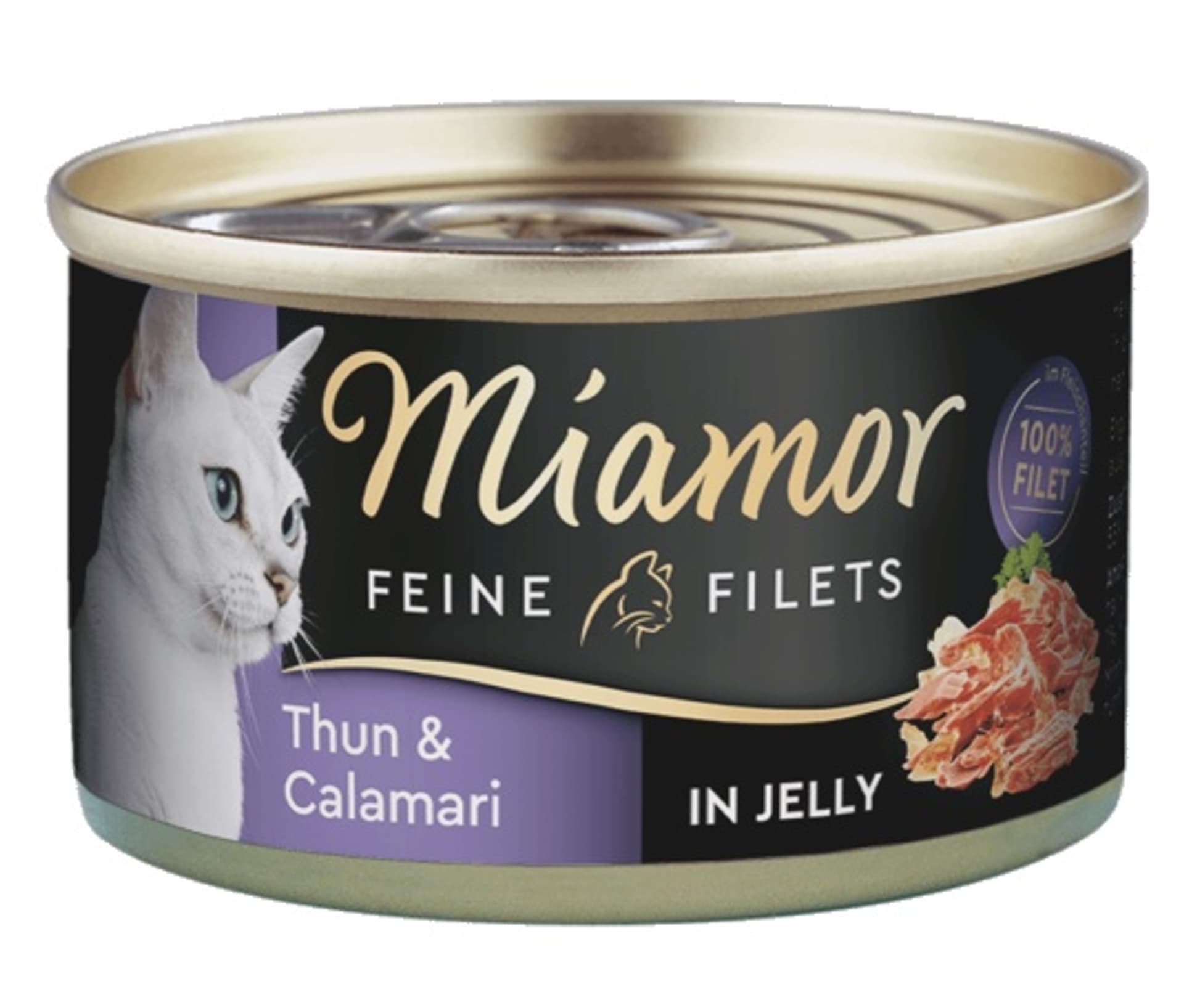 

Miamor Feine Filets Dose Thunfisch & Calamari - tuńczyk i kalmary 100g