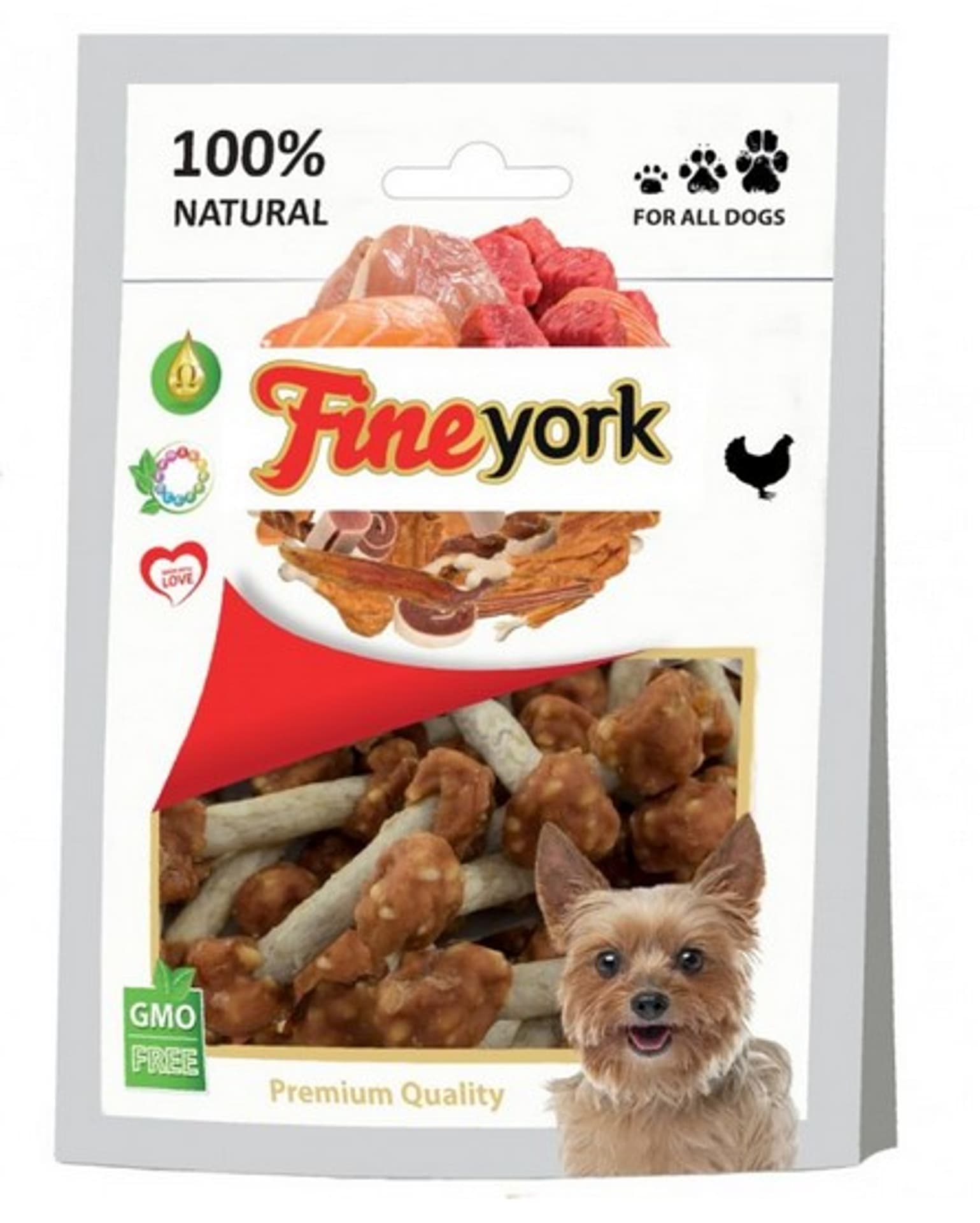 

Prozoo Fine York Bone Snack 80g [10794S]