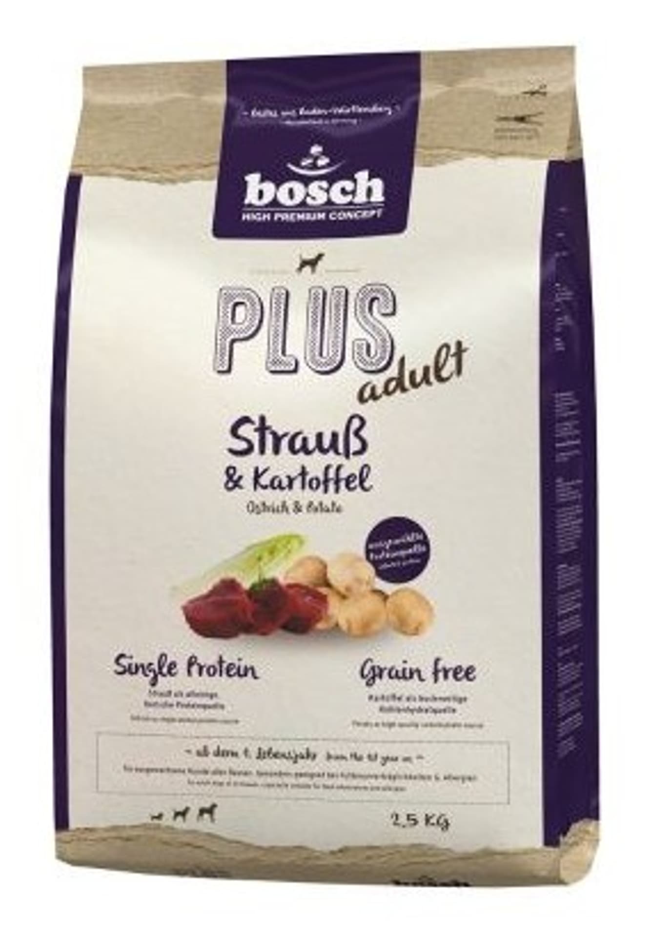 

Bosch Plus Adult Struś & Ziemniak 1kg