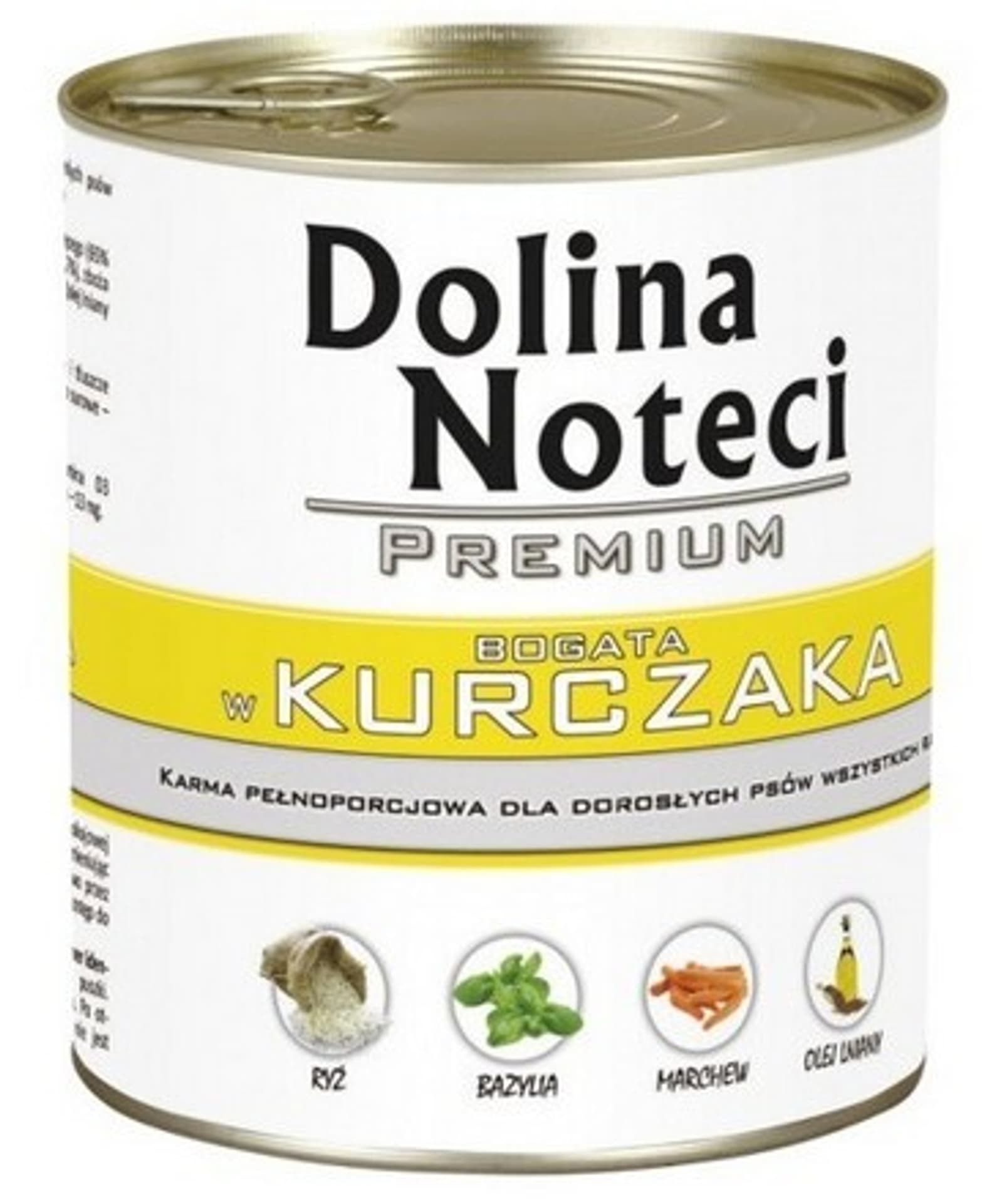 

DOLINA NOTECI Premium bogata w kurczaka - mokra karma dla psa - 800g