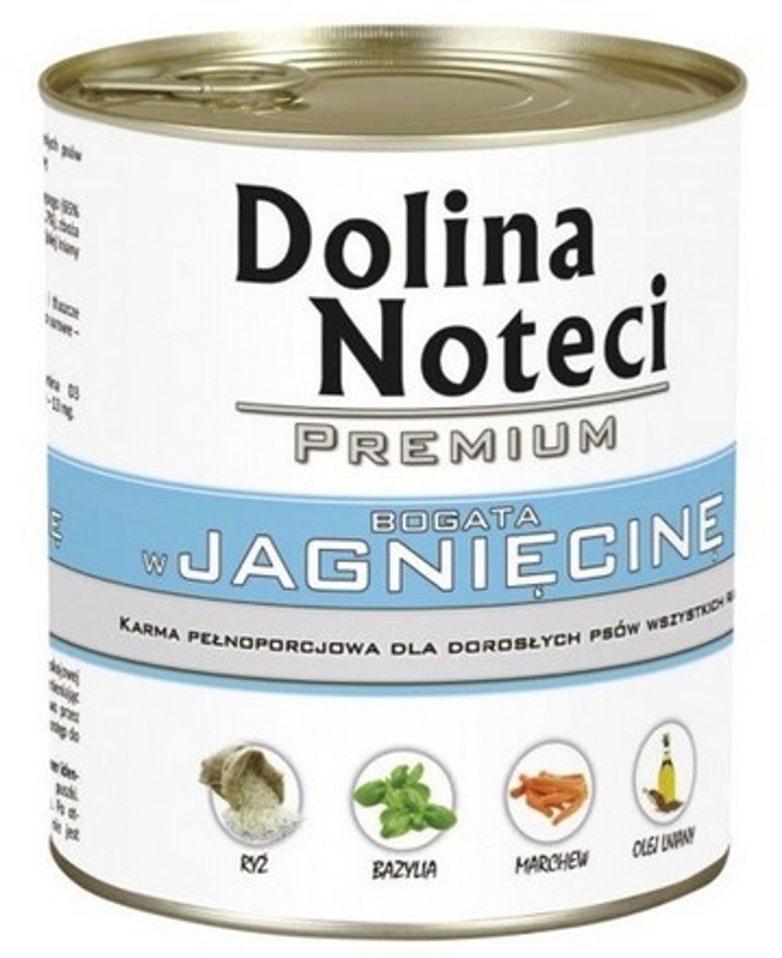 

DOLINA NOTECI Premium bogata w jagnięcinę - mokra karma dla psa - 800g