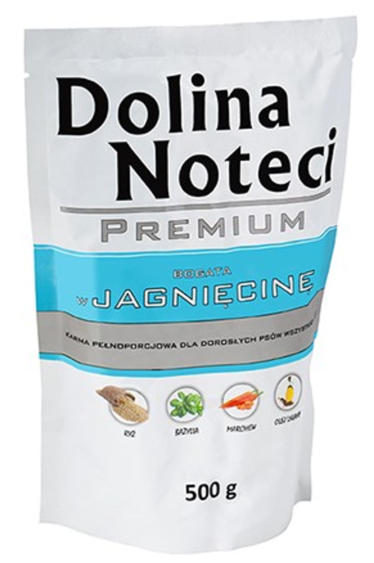 

Karma DOLINA NOTECI Premium Jagnięcina (0,50 kg )