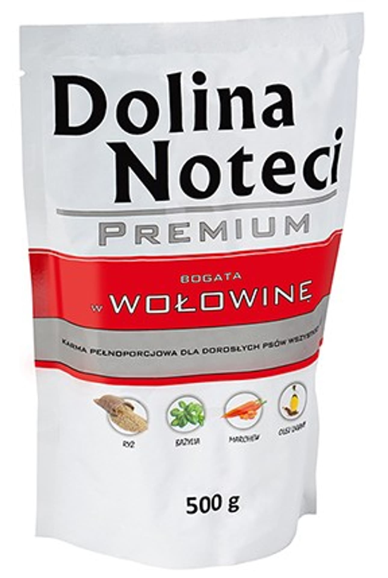 

Karma DOLINA NOTECI Premium Wołowina (0,50 kg )