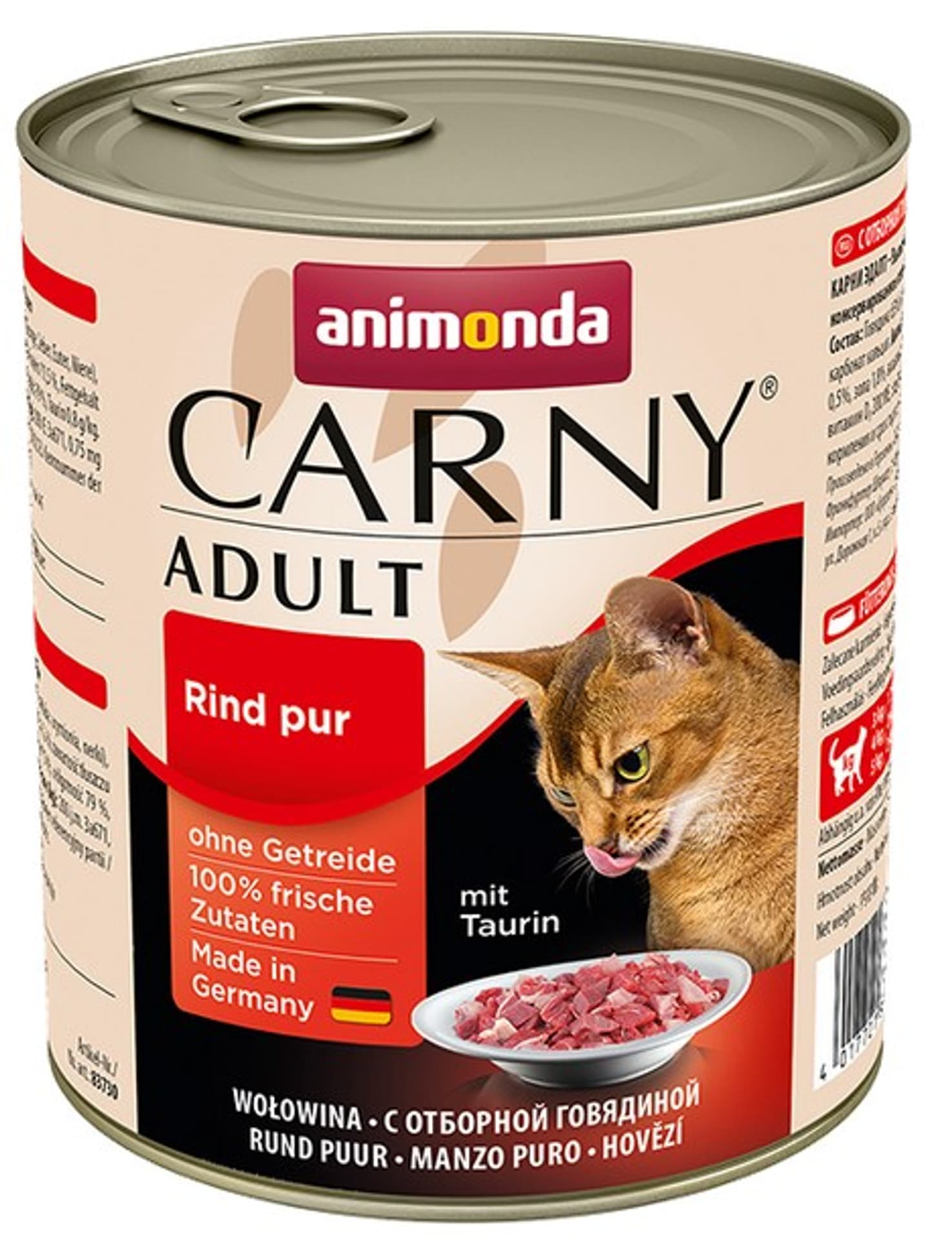 

Animonda Carny Adult Wołowina puszka 800g