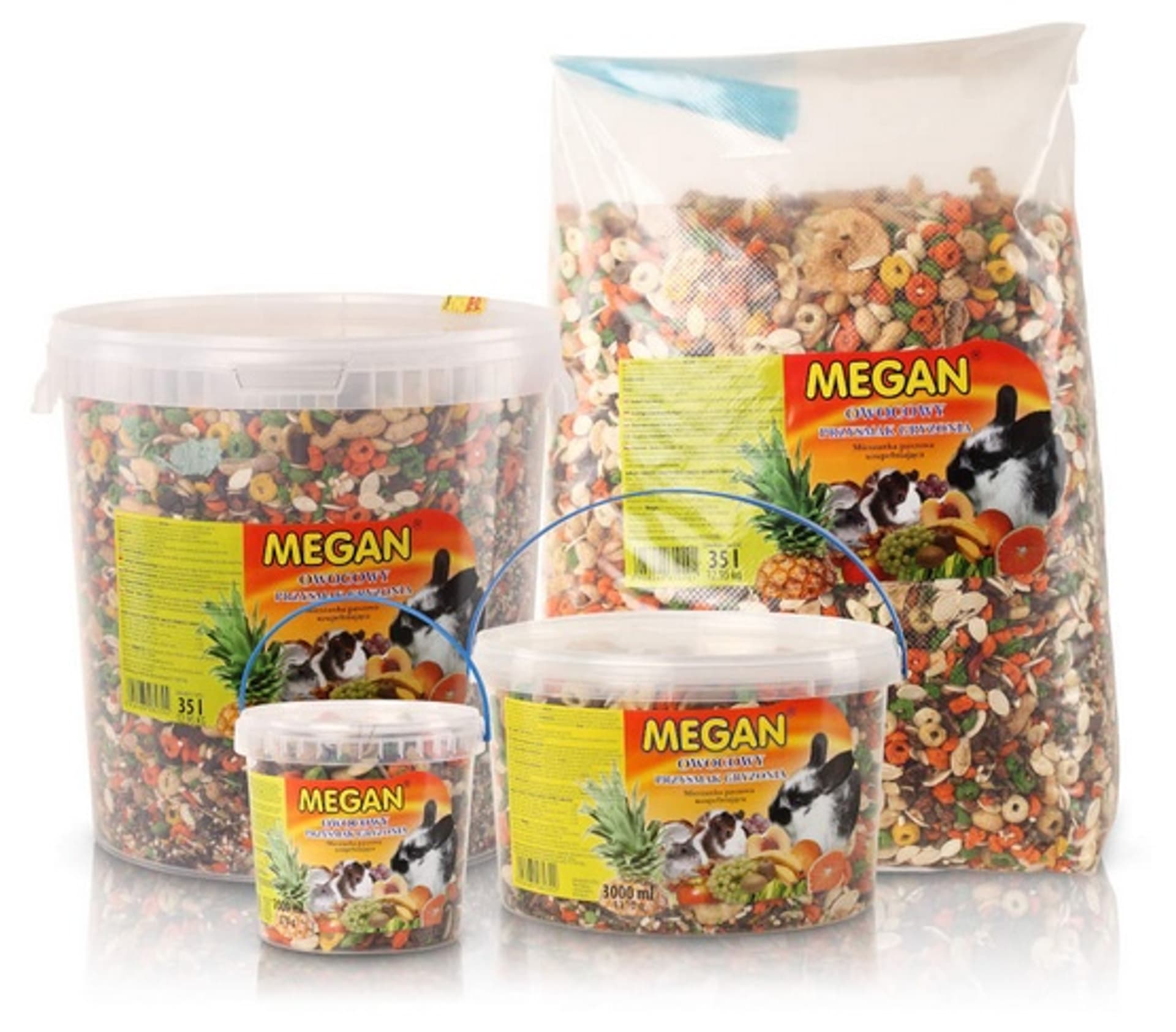 

Megan Owocowy przysmak gryzonia 3L [ME46]