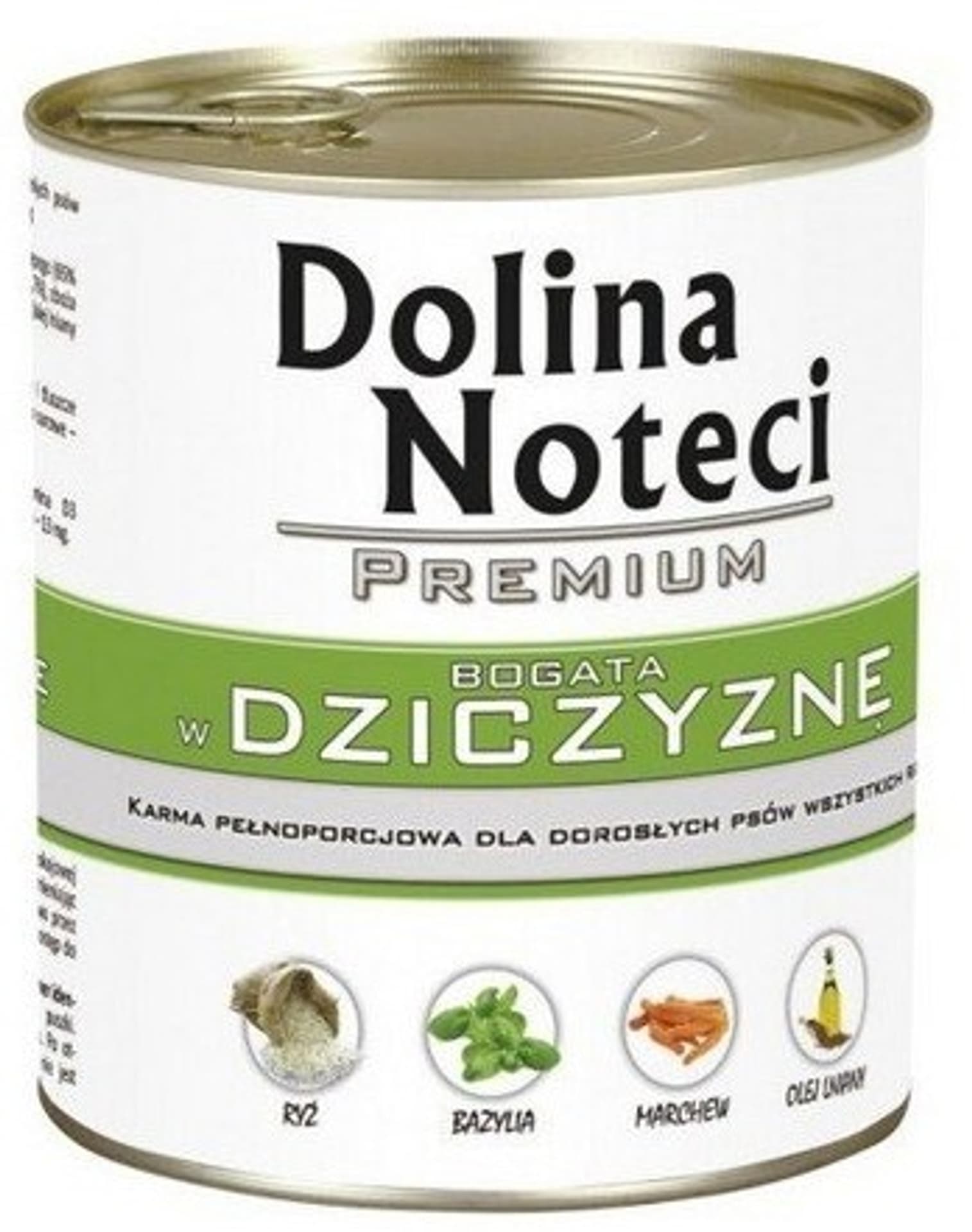 

Karma DOLINA NOTECI Premium Dziczyzna (0,40 kg )