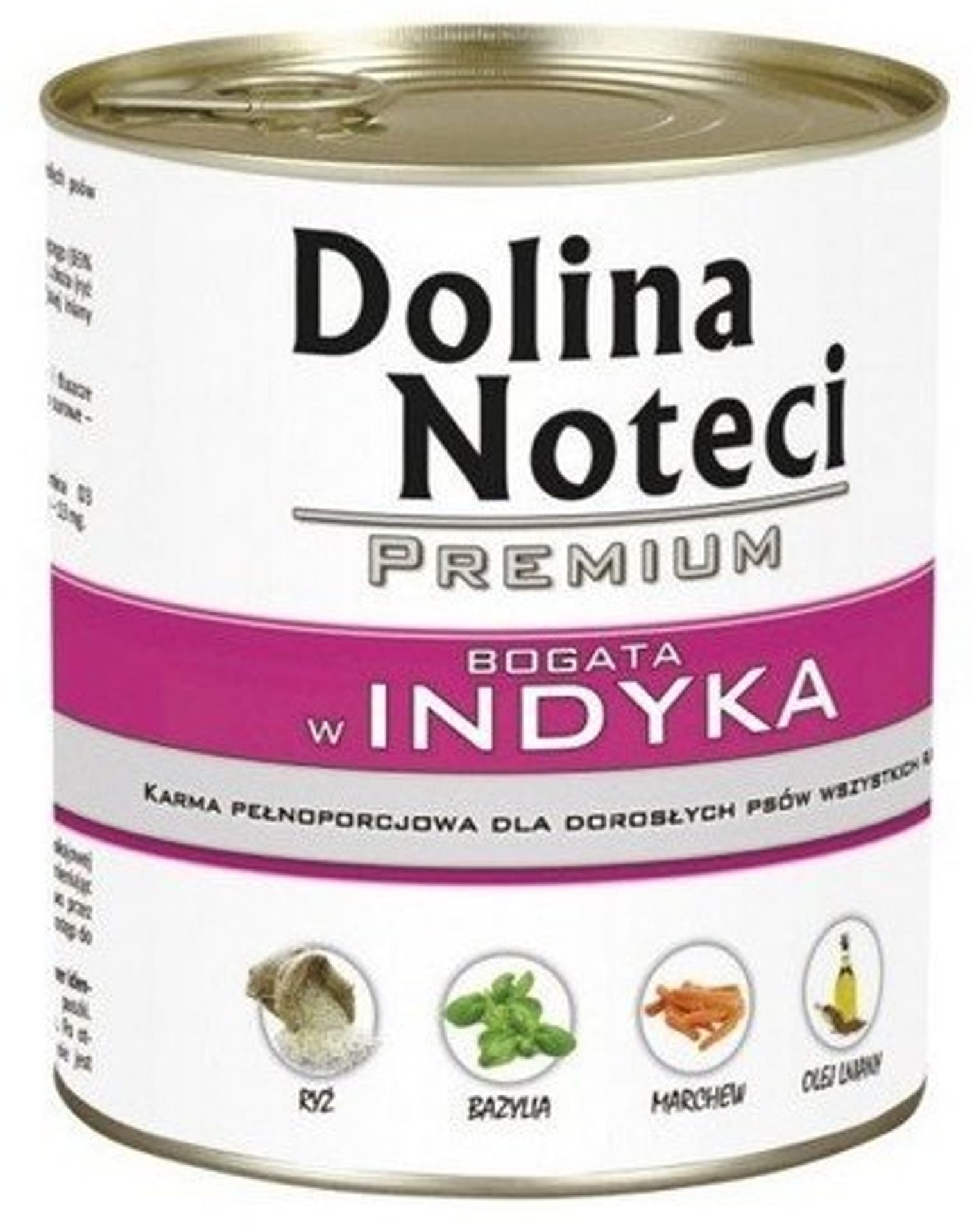 

DOLINA NOTECI Premium bogata w indyka - mokra karma dla psa - 400g