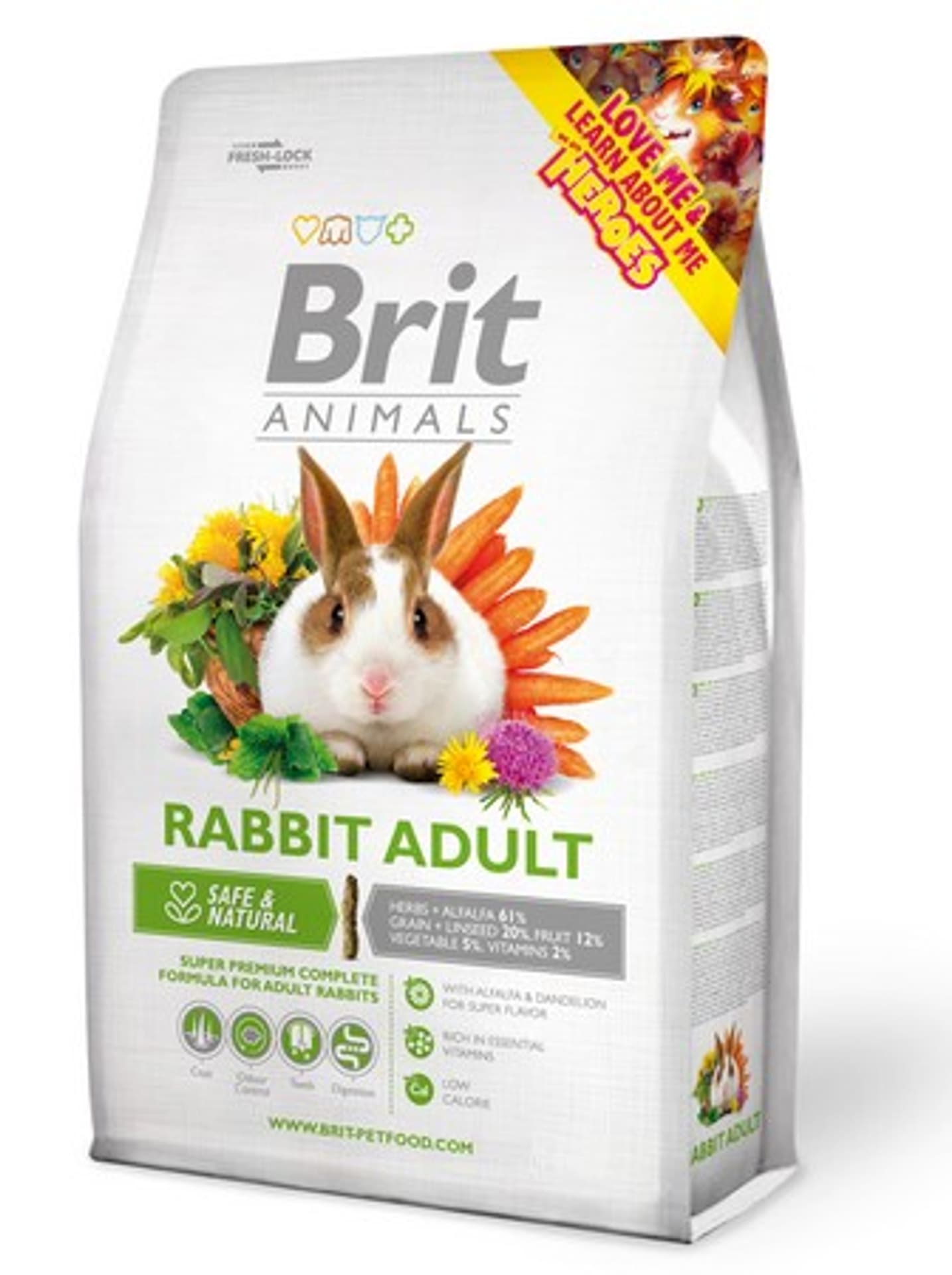 

Brit Animals Rabbit Adult Complete 300g